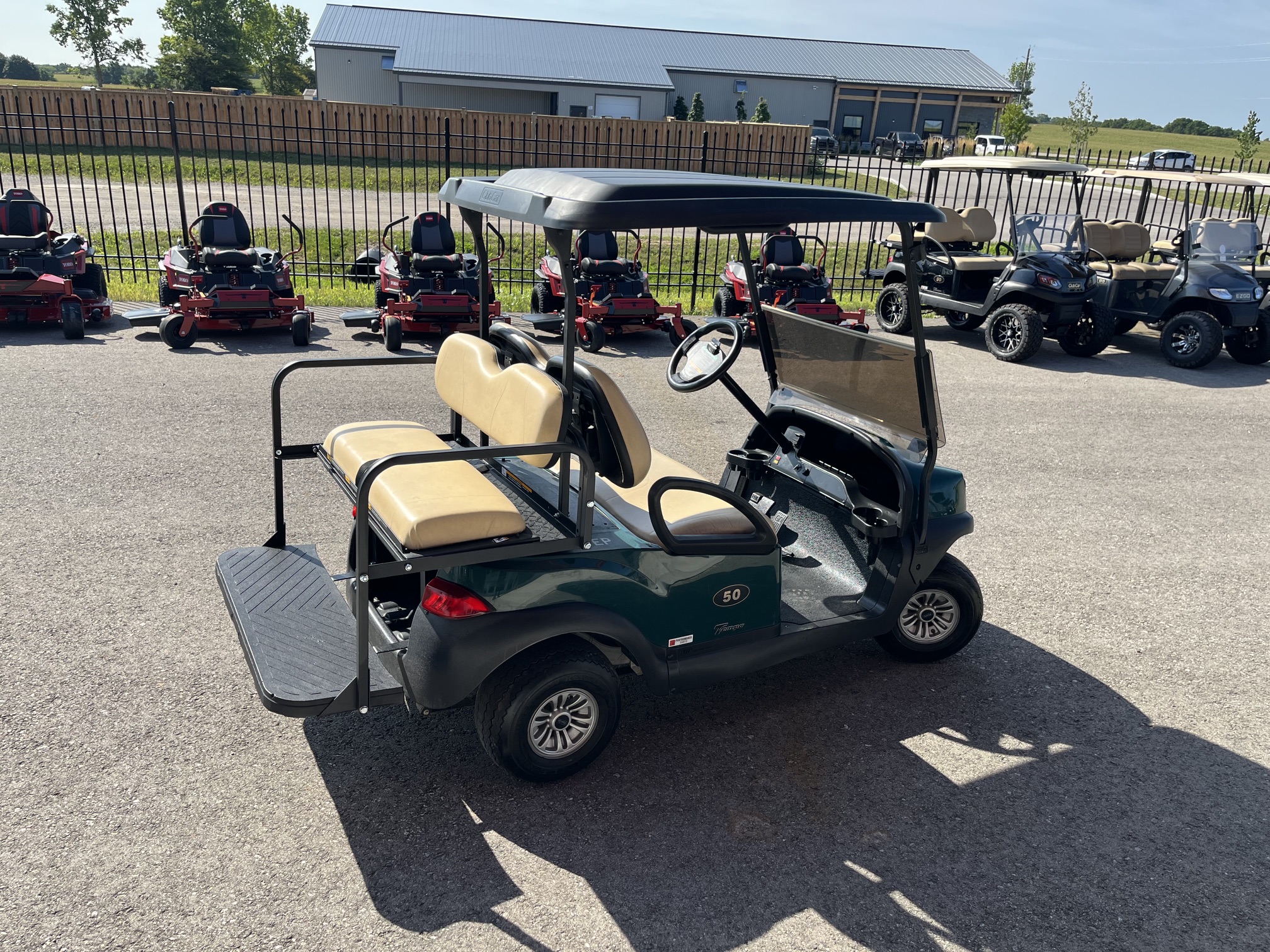 2021 Club Car Tempo Gas EFI 4 Passenger Golf Cart