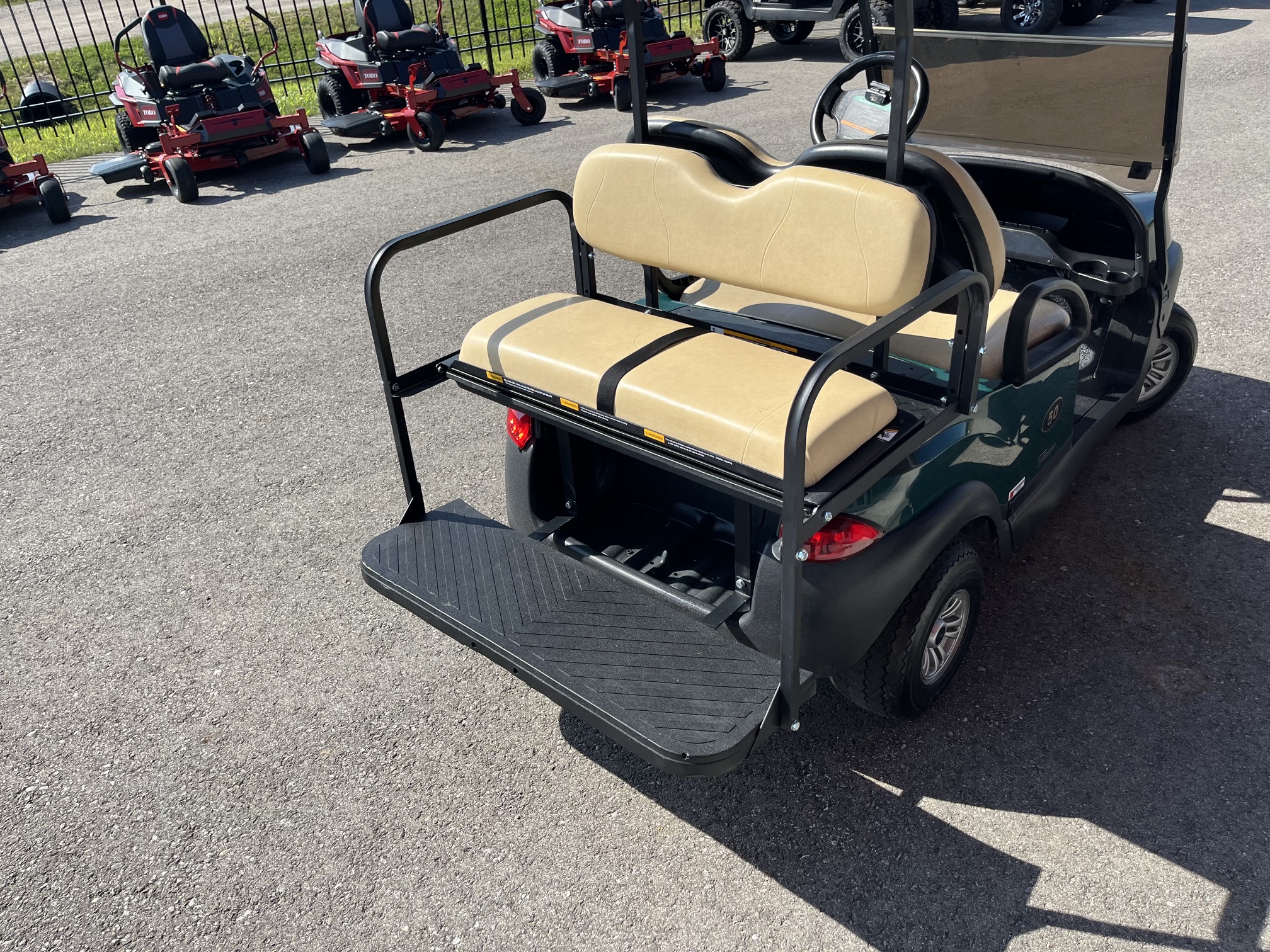 2021 Club Car Tempo Gas EFI 4 Passenger Golf Cart