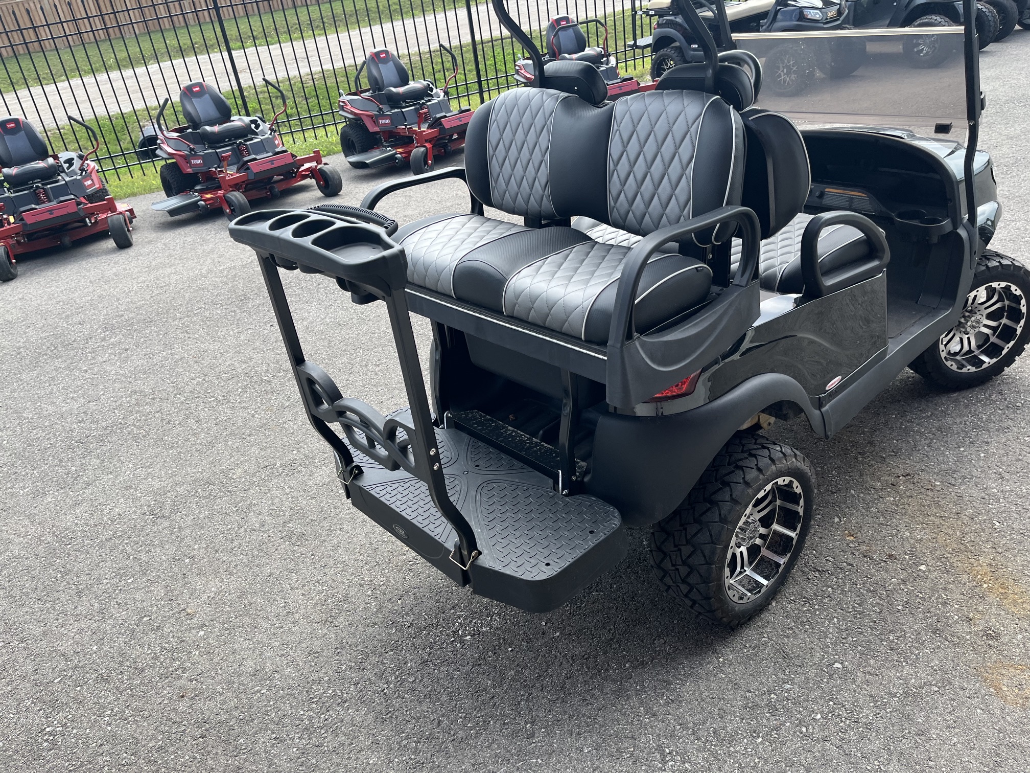 2016 Club Car Precedent 51V Lithium Lifted 4 Passenger w/ Alpha Body Black JE1638-677039 - Image 9