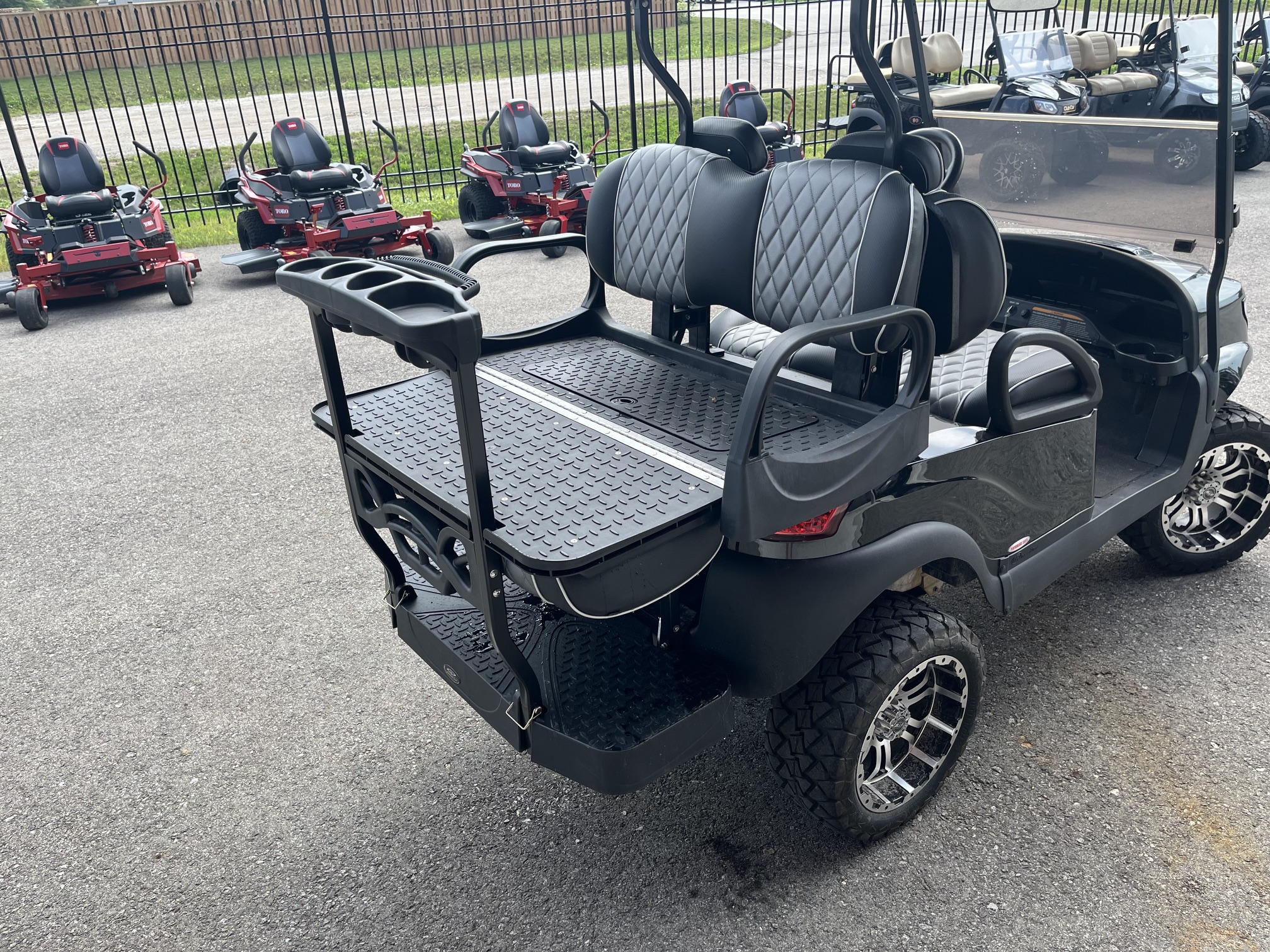 2016 Club Car Precedent 51V Lithium Lifted 4 Passenger w/ Alpha Body Black JE1638-677039 - Image 10
