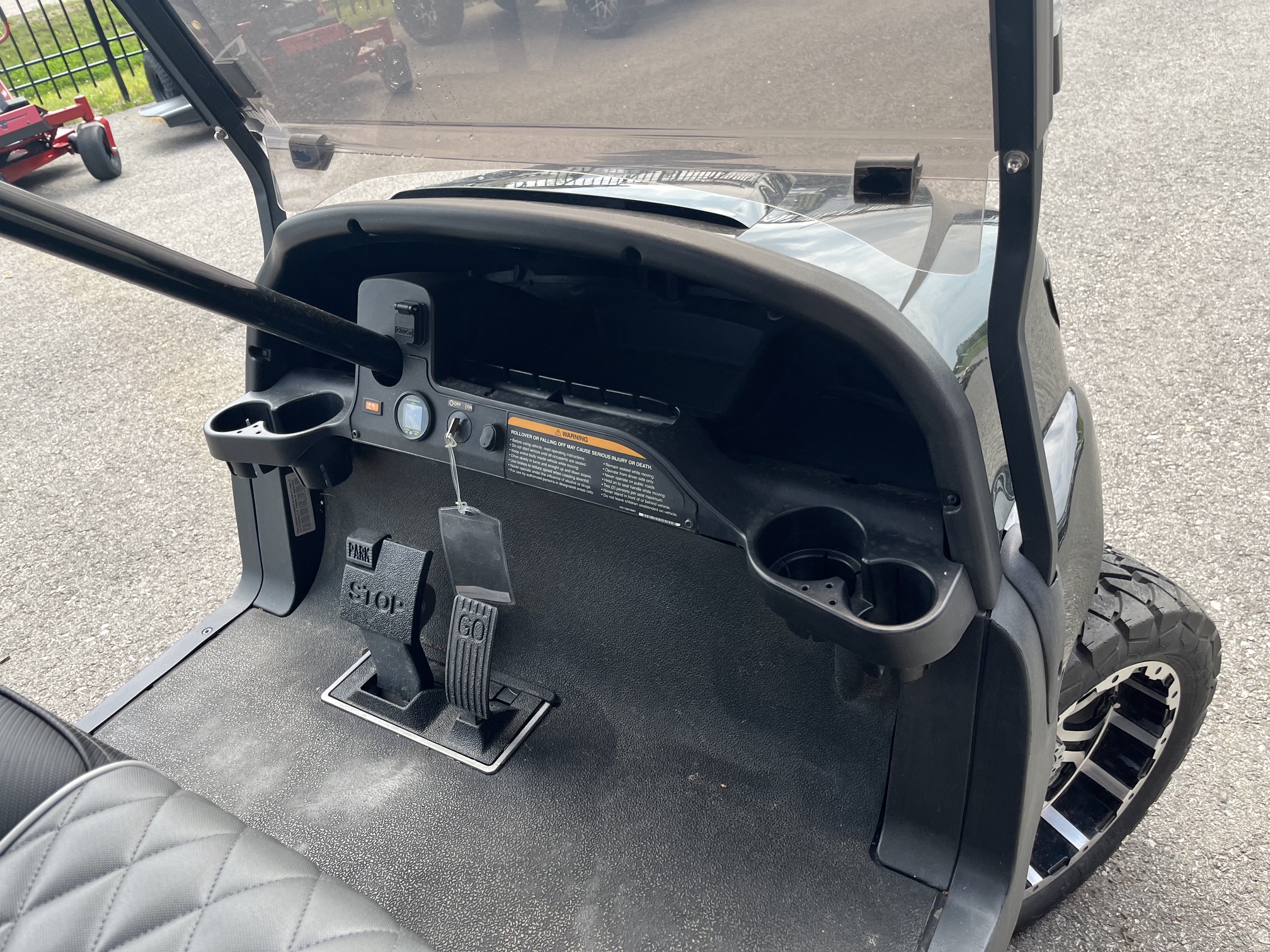 2016 Club Car Precedent 51V Lithium Lifted 4 Passenger w/ Alpha Body Black JE1638-677039 - Image 11