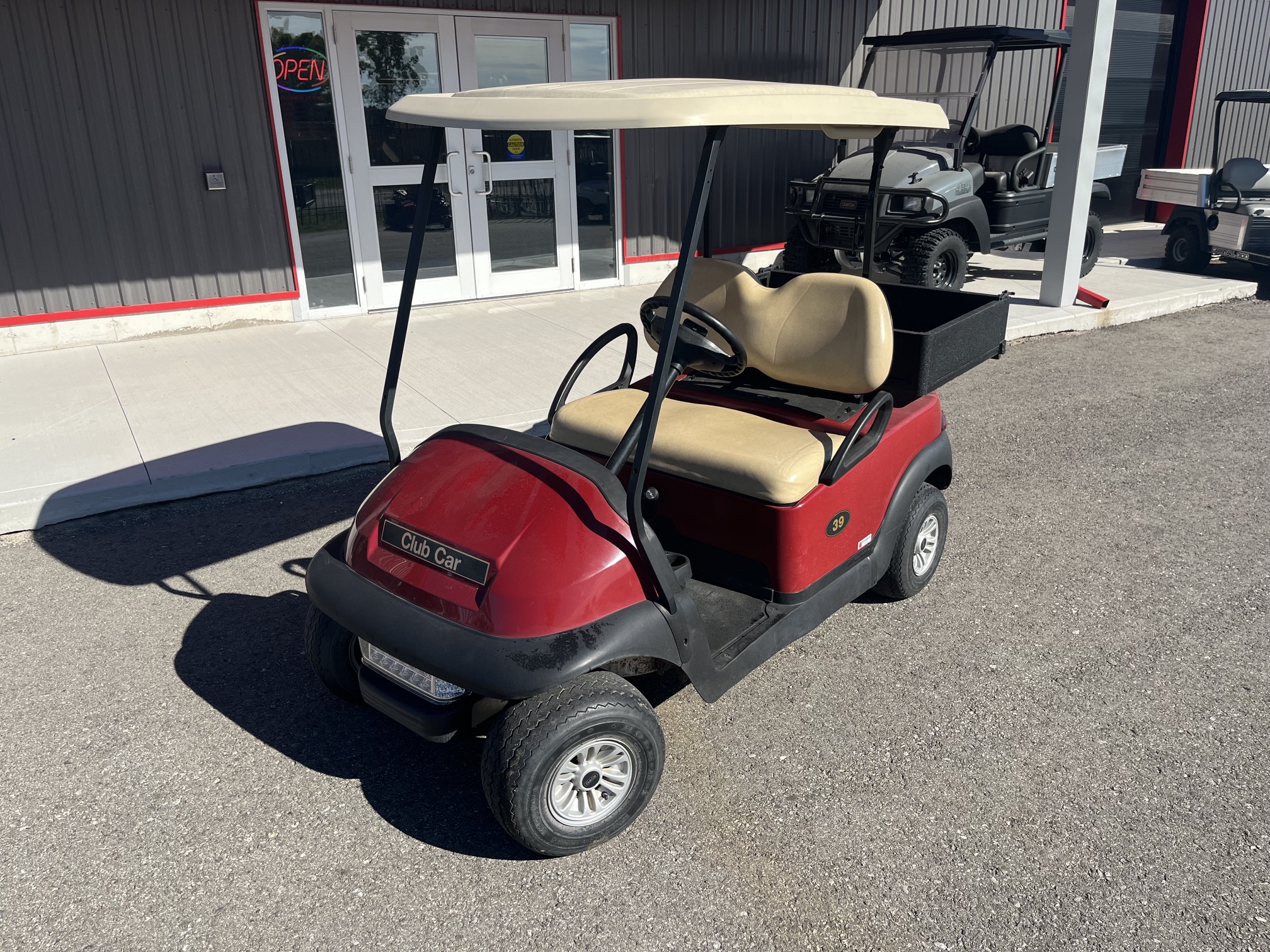 2017 Club Car Precedent Gas EFI 2 Passenger Golf Cart Used