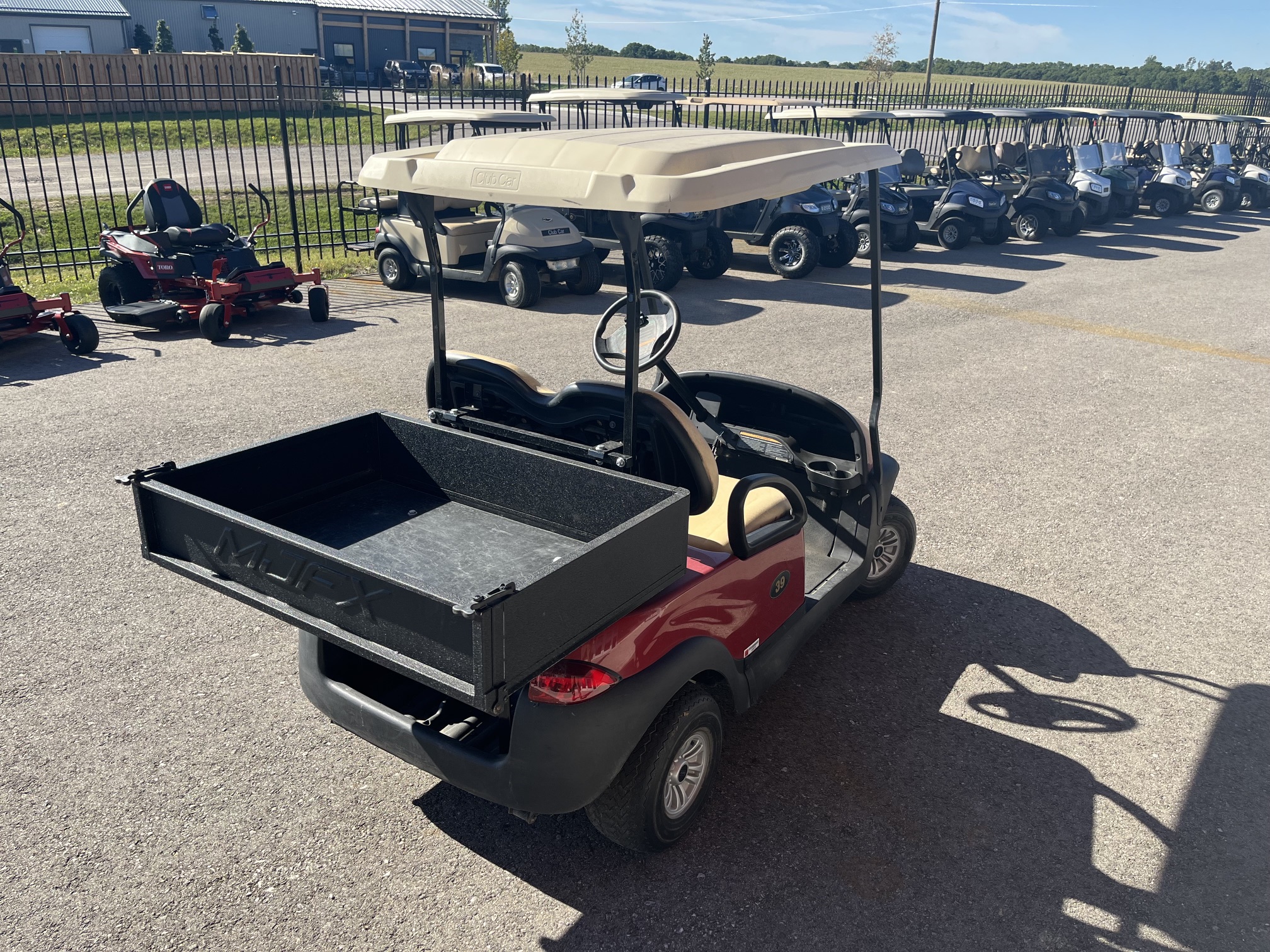 2017 Club Car Precedent Gas EFI 2 Passenger Golf Cart Used