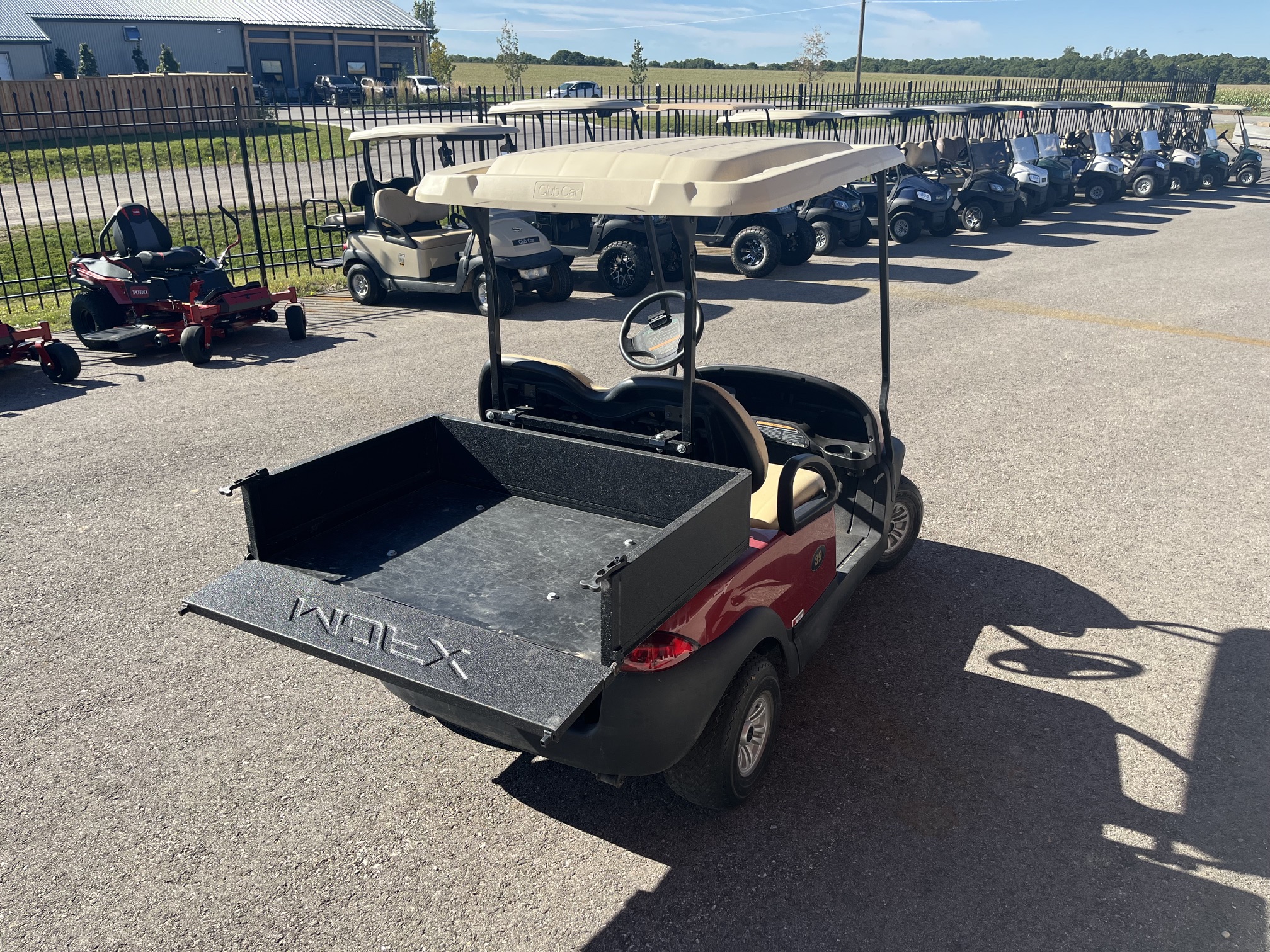 2017 Club Car Precedent Gas EFI 2 Passenger Golf Cart Used