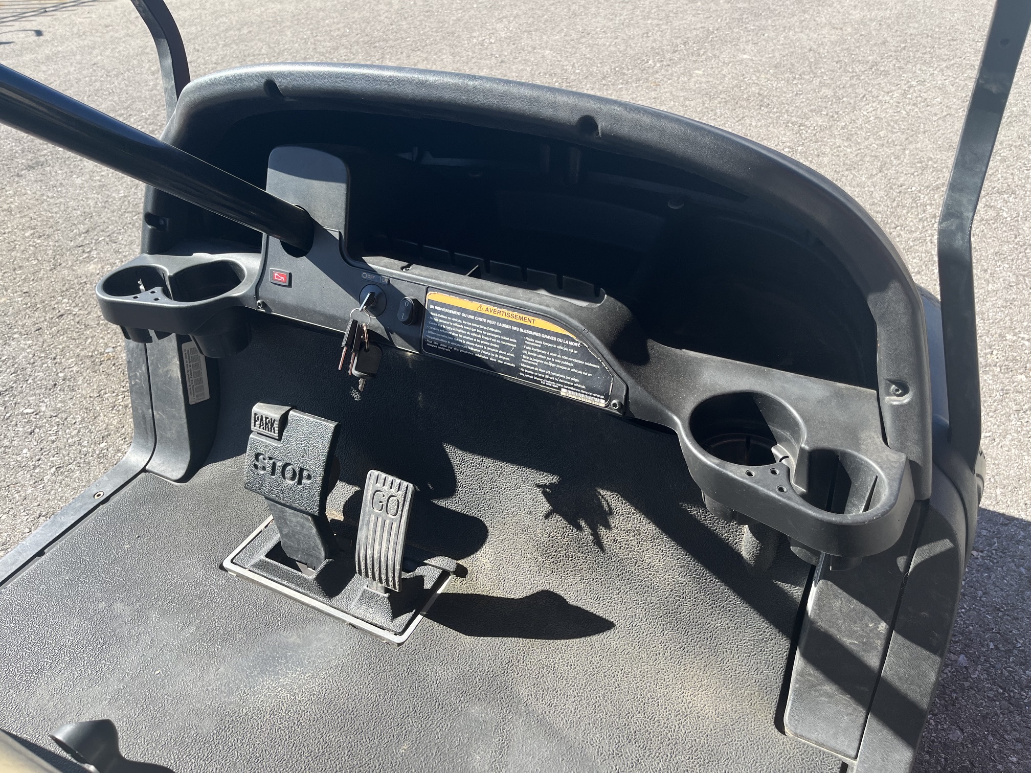 2017 Club Car Precedent Gas EFI 2 Passenger Golf Cart Used