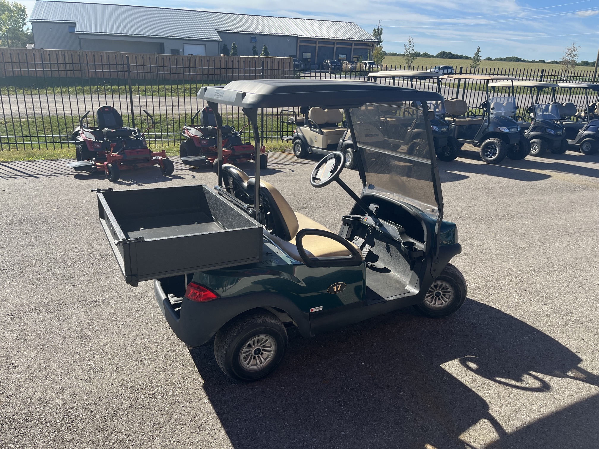 2021 Club Car Tempo Gas EFI 2 Passenger Utility Golf Cart