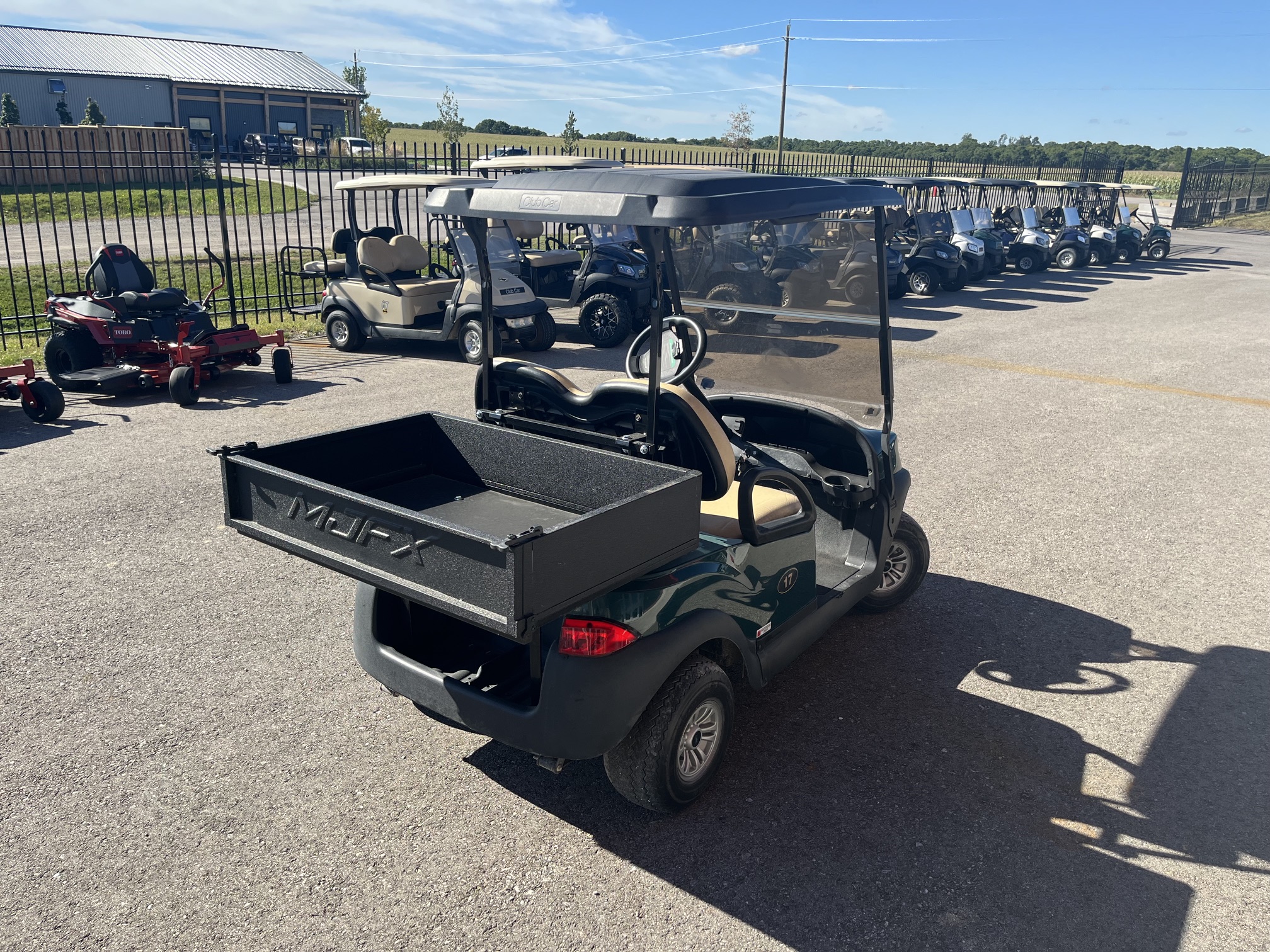 2021 Club Car Tempo Gas EFI 2 Passenger Utility Golf Cart