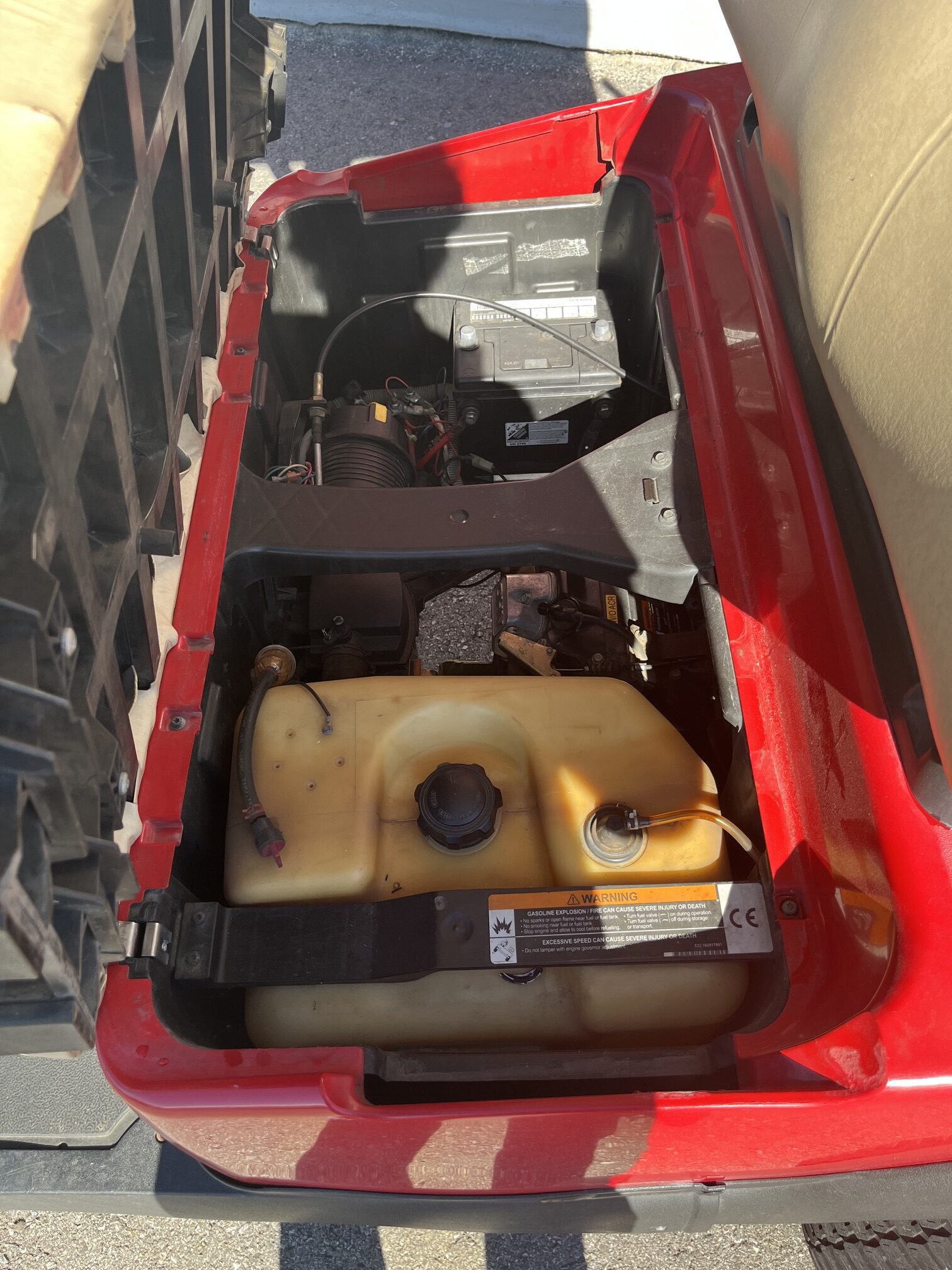 2007 Club Car Precedent Gas Carbureted Lifted 2 Passenger Golf Cart