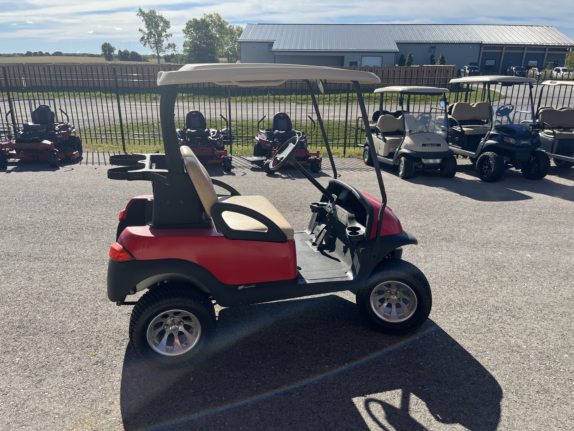 2007 Club Car Precedent Gas Carbureted Lifted 2 Passenger Golf Cart