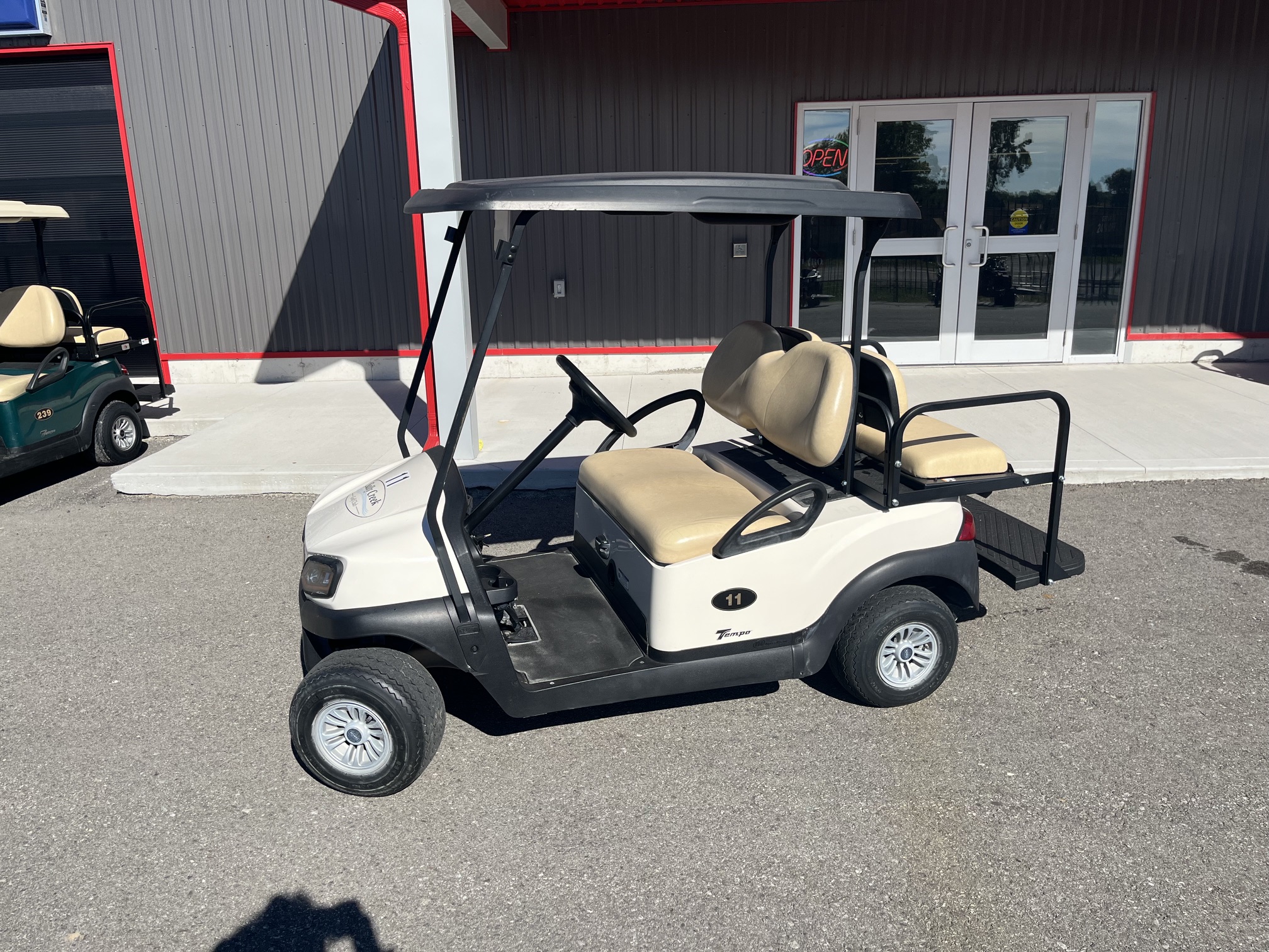 2021 Club Car Tempo 48V Electric Used Golf Cart 4 Passenger