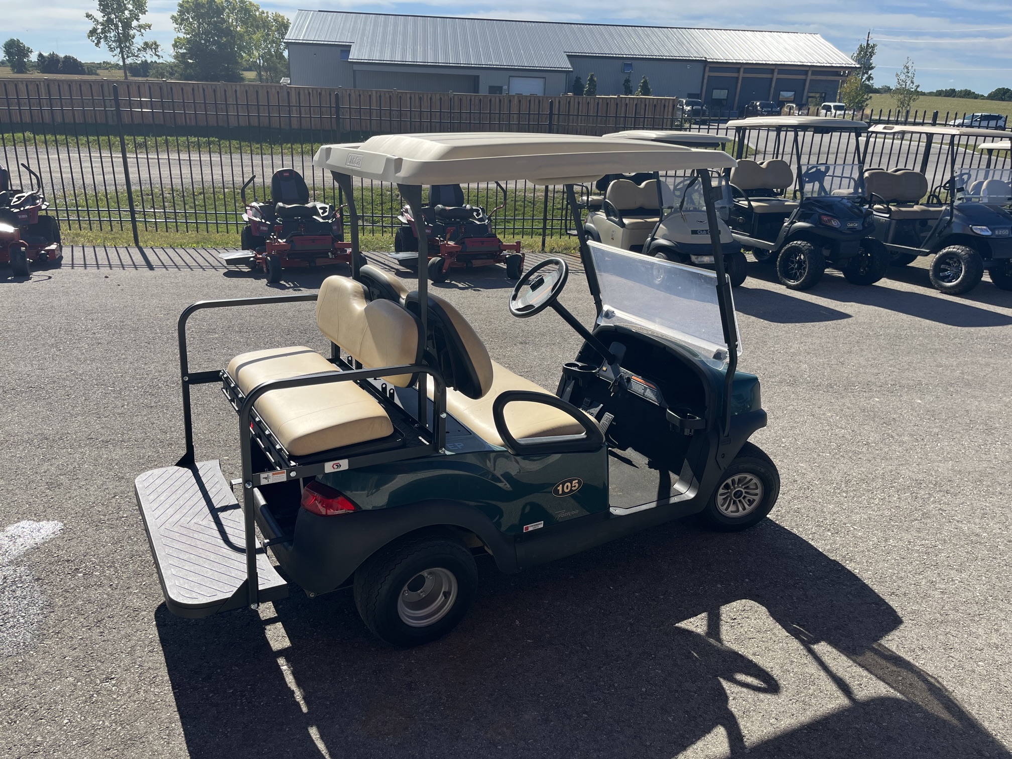 2022 Club Car Tempo Used Electric Golf Cart 48V 4 Passenger