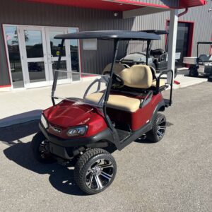 2021 Club Car Tempo Red 48V Electric 4 Passenger Used Golf Cart