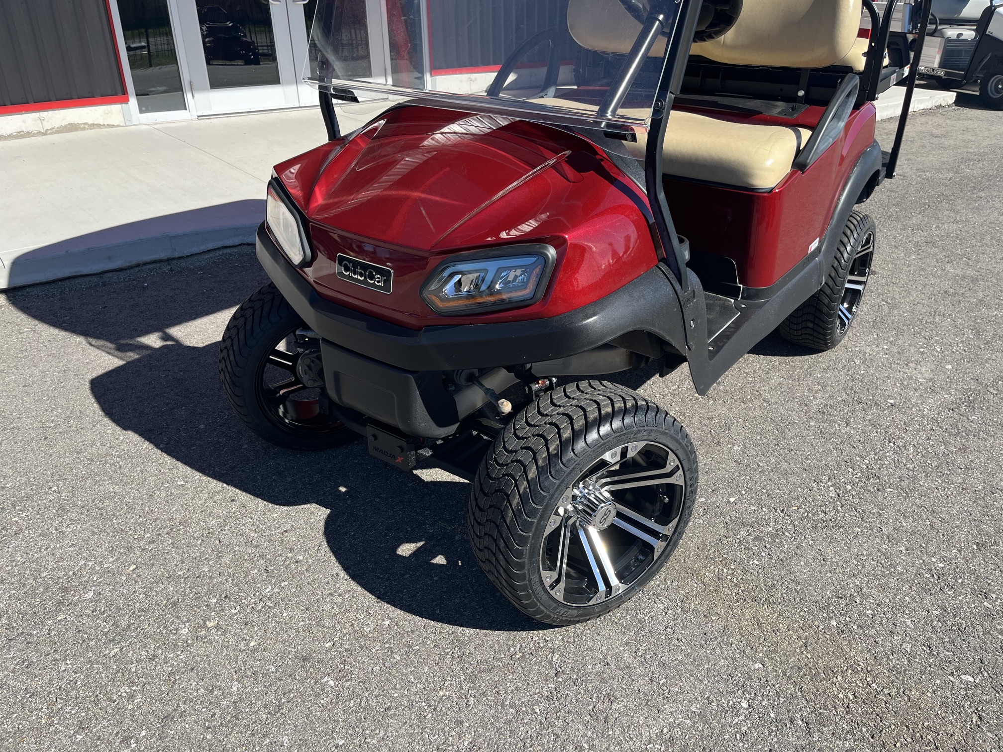 2021 Club Car Tempo Red 48V Electric 4 Passenger Used Golf Cart