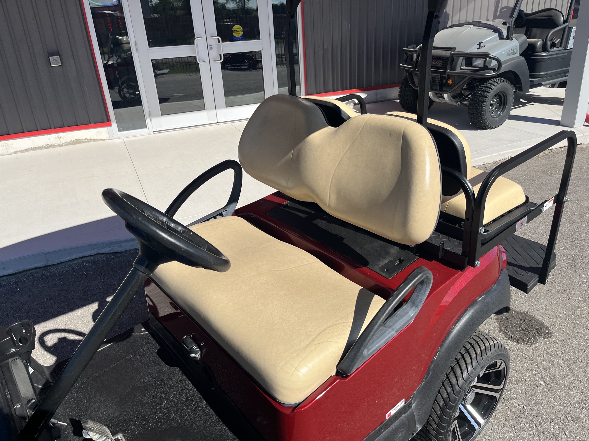 2021 Club Car Tempo Red 48V Electric 4 Passenger Used Golf Cart
