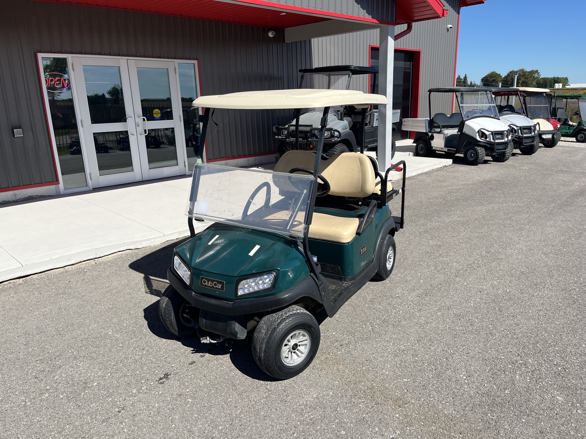 2022 Club Car Tempo Used Electric Golf Cart 48V 4 Passenger