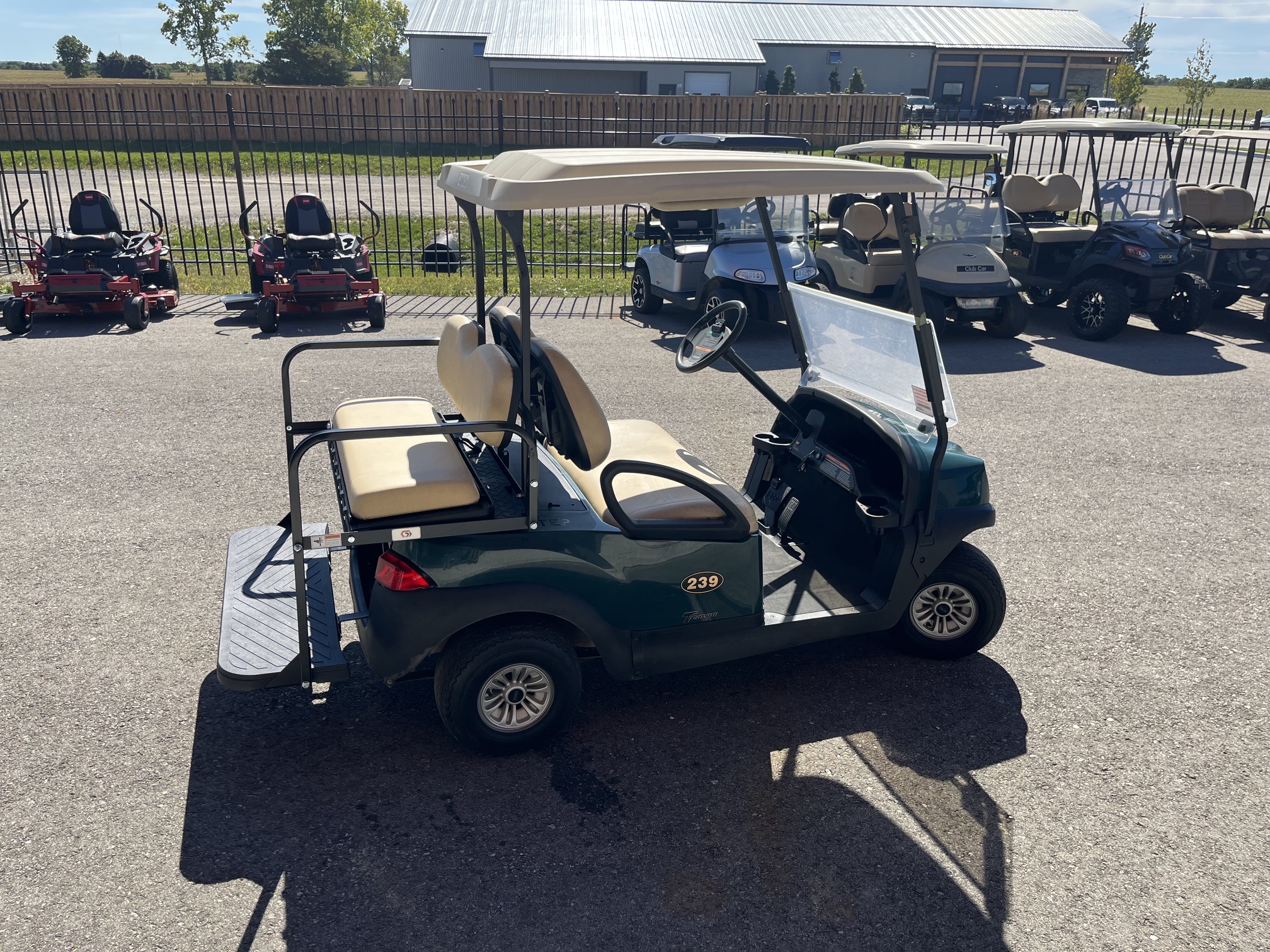 2022 Club Car Tempo Used Electric Golf Cart 48V 4 Passenger