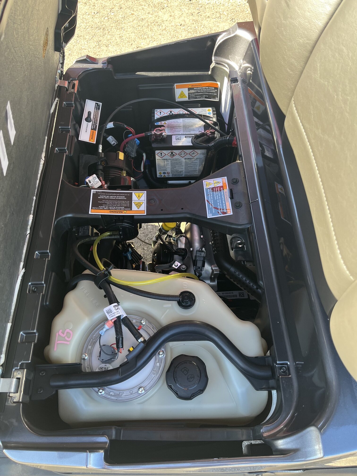 2027 Club Car Onward Gas EFI Lifted 4 Passenger Golf Cart