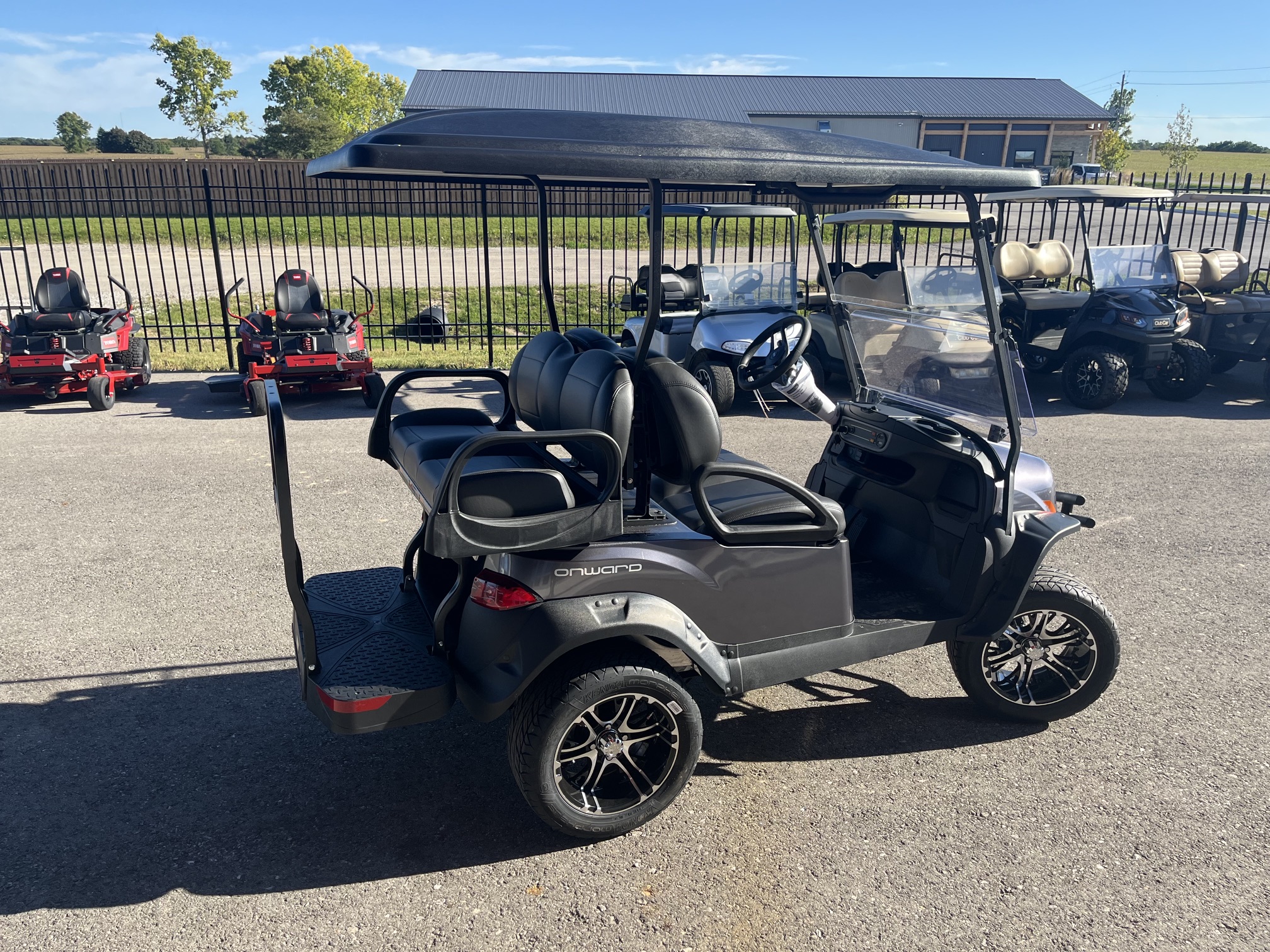 2027 Club Car Onward Gas EFI Lifted 4 Passenger Golf Cart