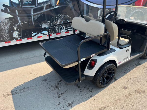 2017 EZGO RXV White 48V Electric 4 Pass Golf Cart