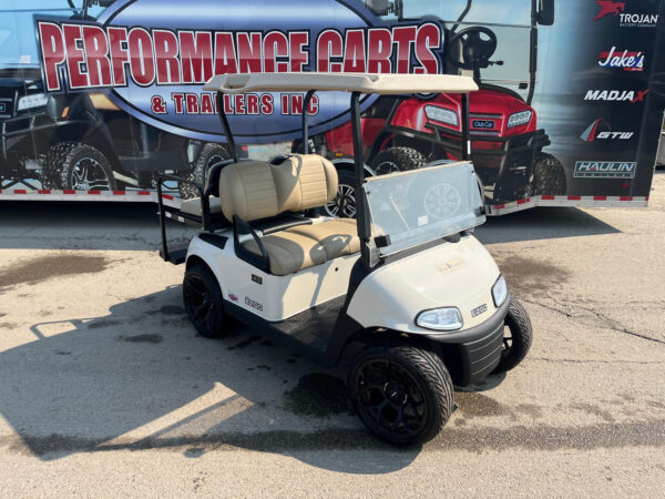 2017 EZGO RXV White 48V Electric 4 Pass Golf Cart