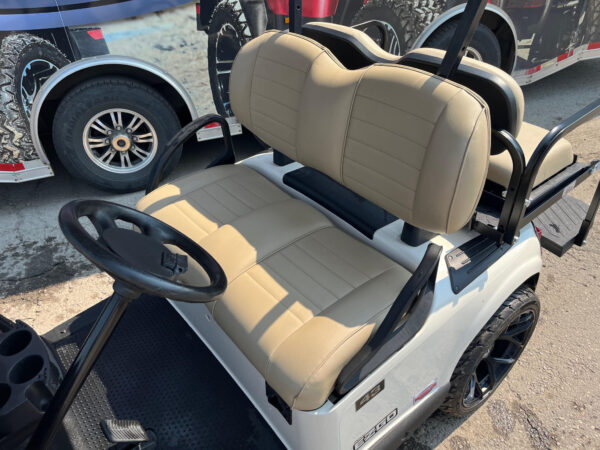 2017 EZGO RXV White 48V Electric 4 Pass Golf Cart