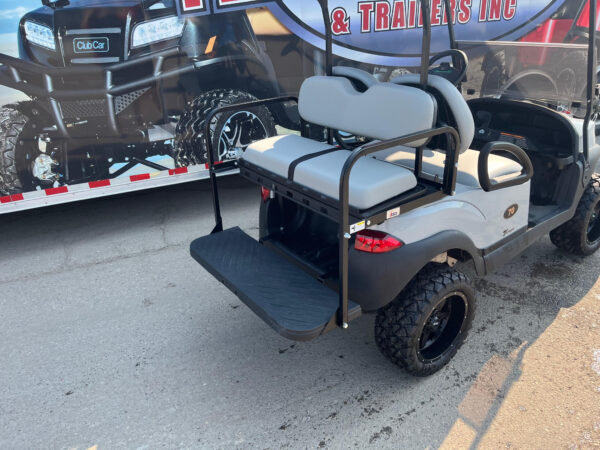 2019 Club Car Tempo Grey 48V Electric Golf Cart Lifted 4 Pass