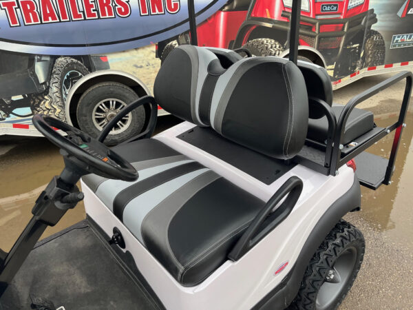 2018 Club Car Tempo Gas EFI White Alpha Body Lifted 4 Passenger Golf Cart