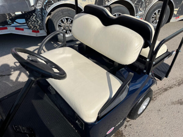 2020 EZGO TXT 48V Electric Golf Cart 4 Passenger Blue