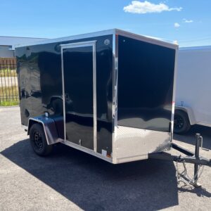Haulin 5x10 Enclosed Trailer with Ramp Door Package