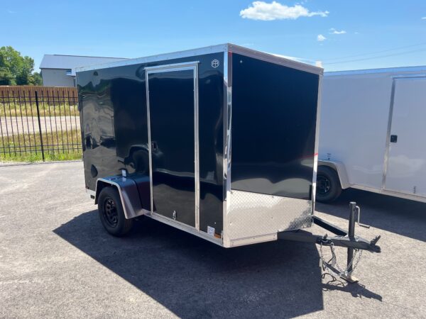 Haulin 5x10 Enclosed Trailer with Ramp Door Package