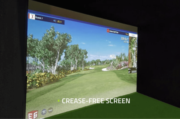 Simbooth 2 Golf Simulator Home Kit with IDRA II Launch monitor