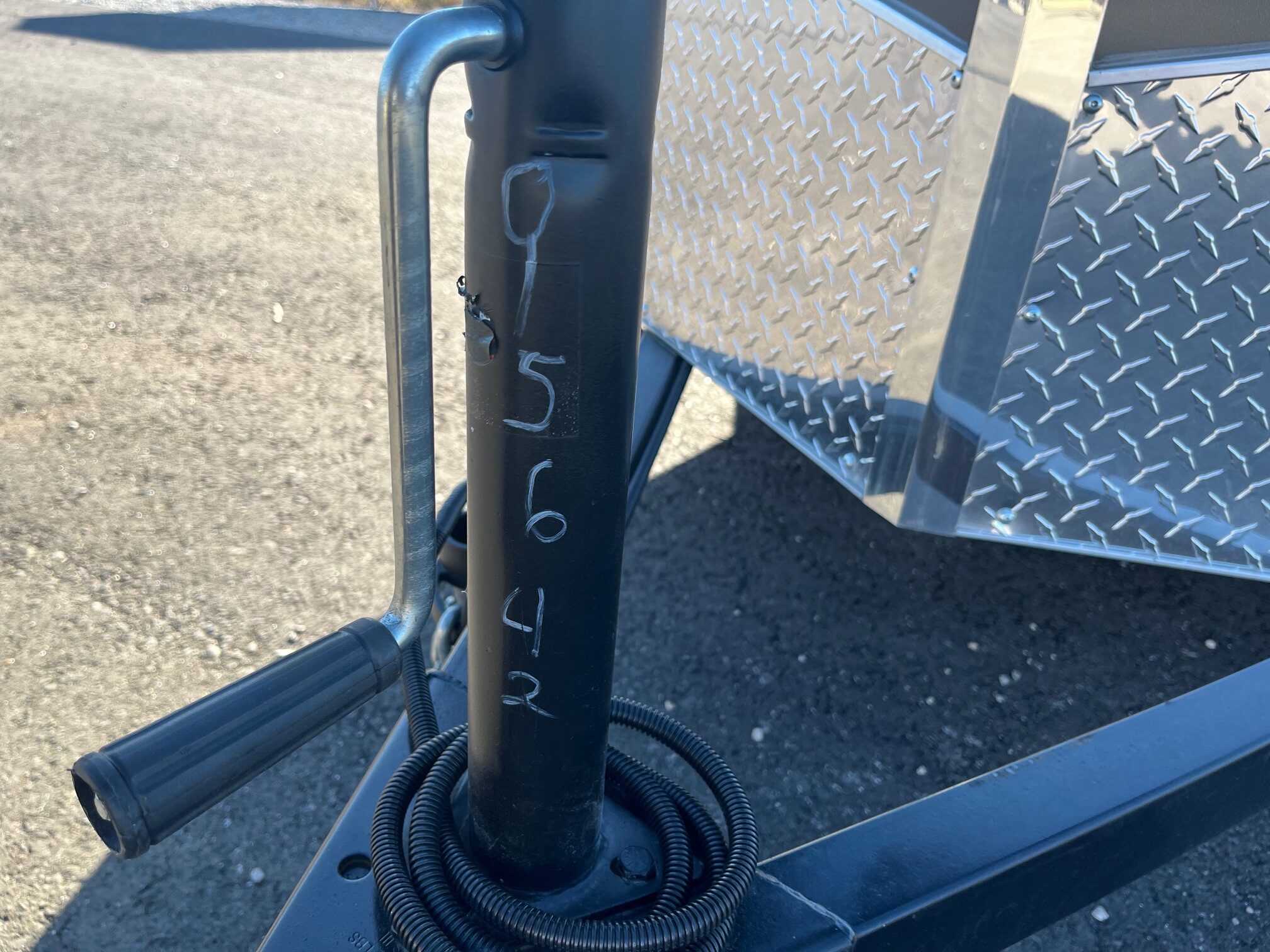 IMG_8412 2026 Hualin Enclosed Trailer with Ramp Door