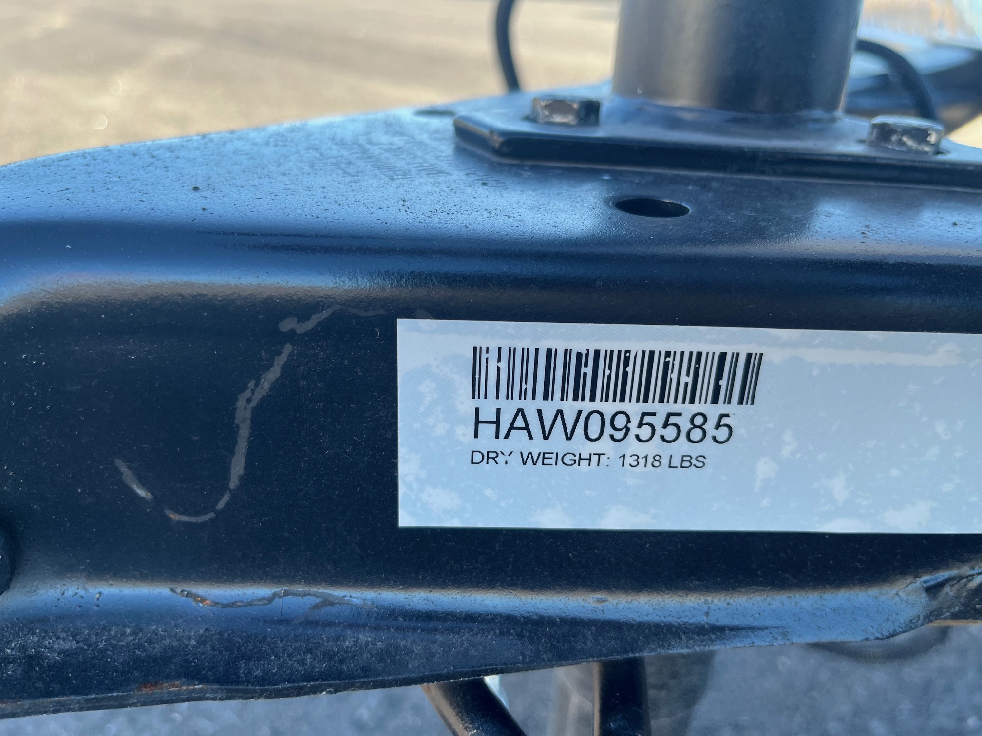 IMG_8428 2026 haulin Enclosed Trailer with Barn Door Package 6x12