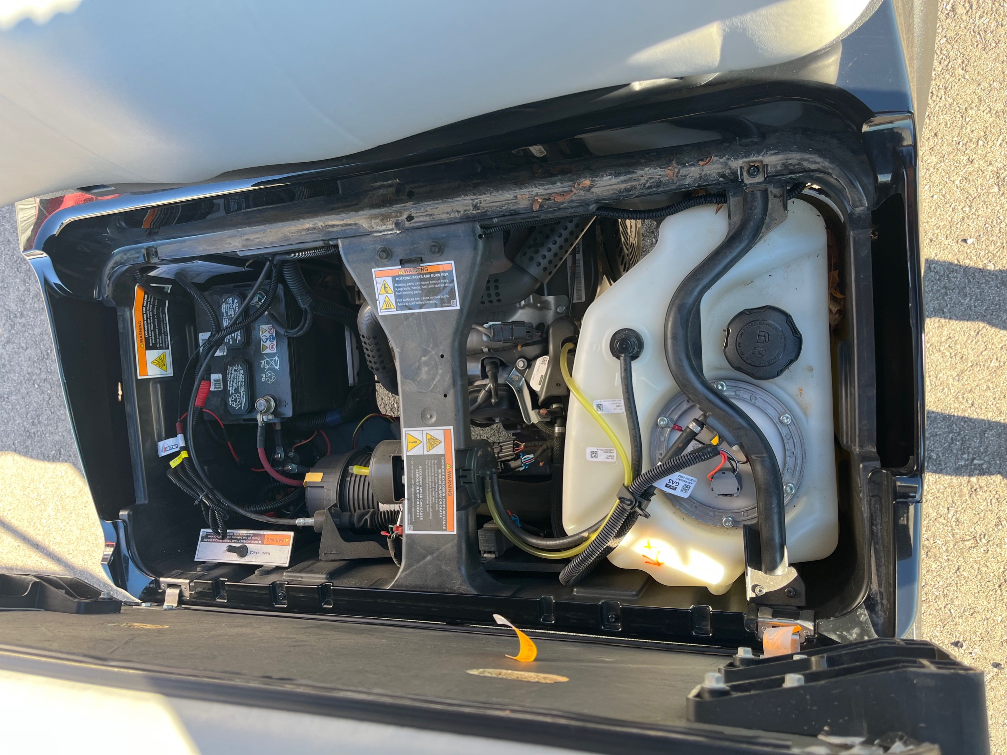 IMG_8462 2025 Club Car Tempo Golf Cart Gas EFI