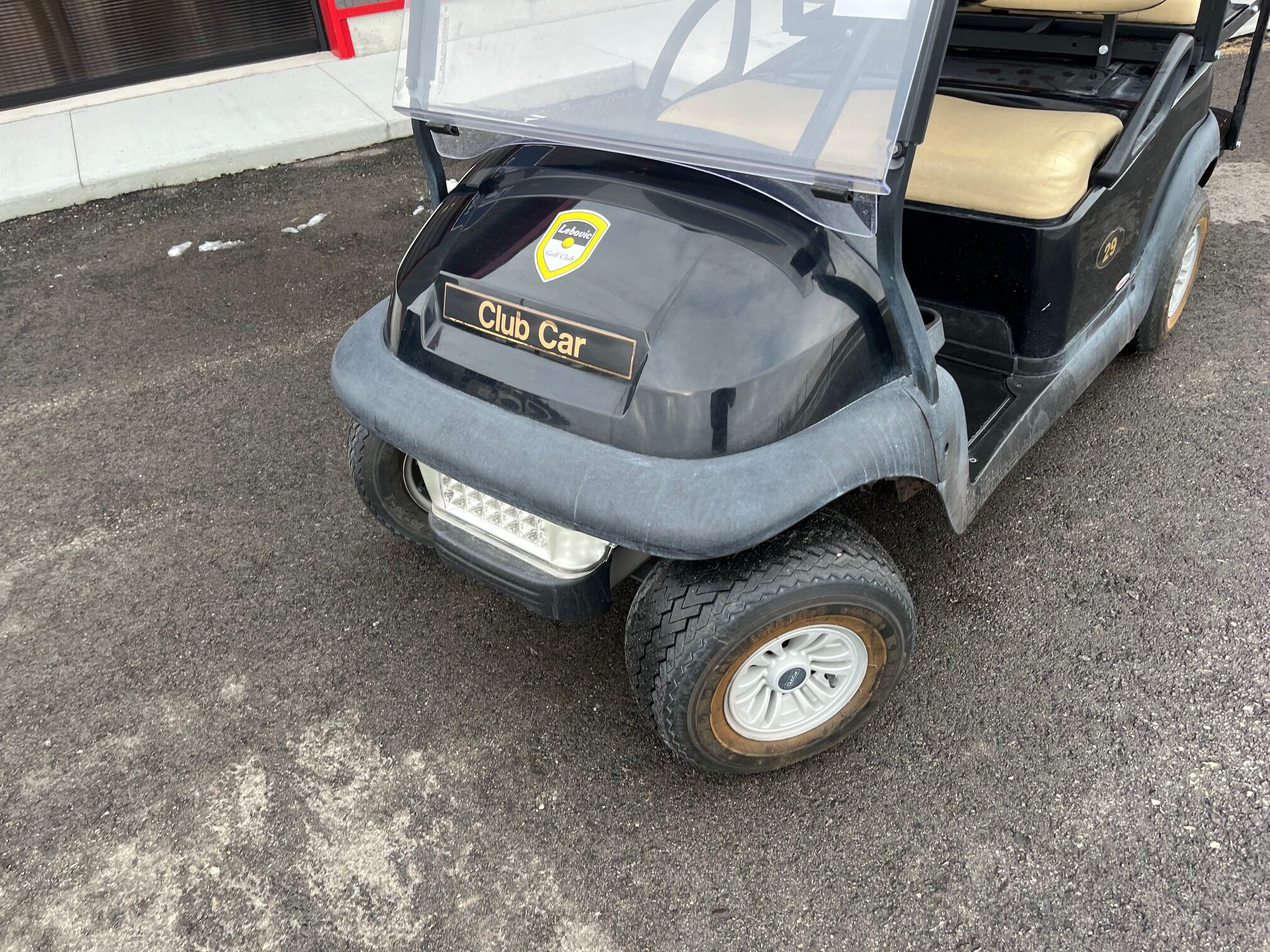 IMG_8477 2016 Club Car Precedent 48V Electric 4 Passenger Golf Cart Black