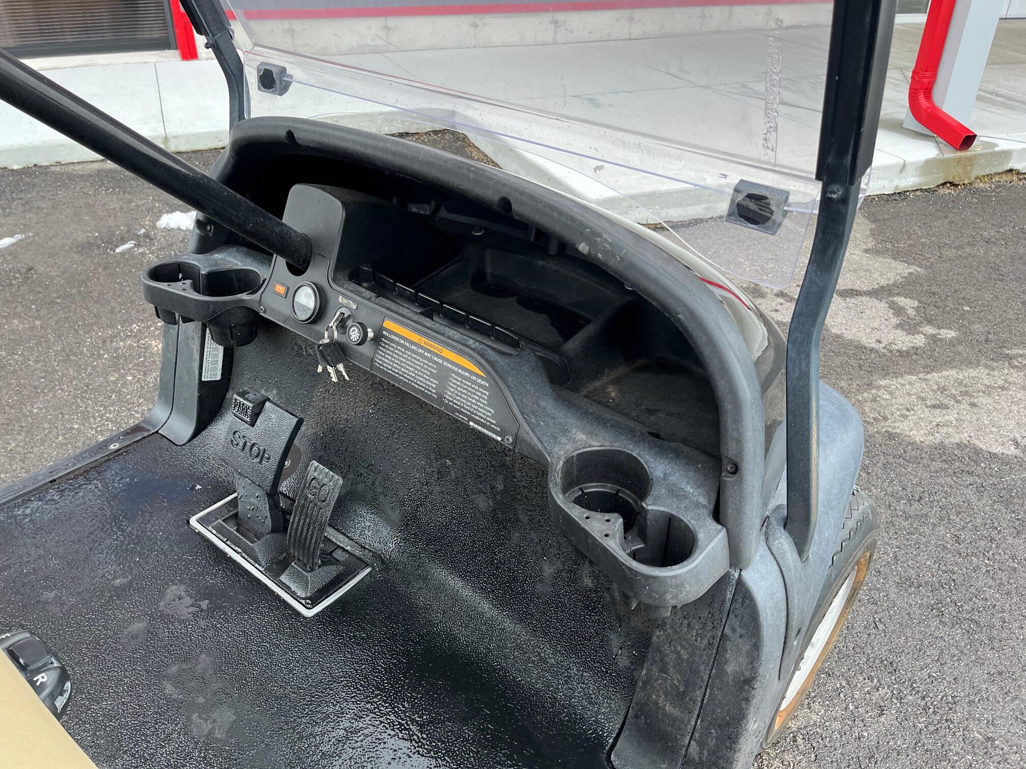 IMG_8484 2016 Club Car Precedent 48V Electric 4 Passenger Golf Cart Black