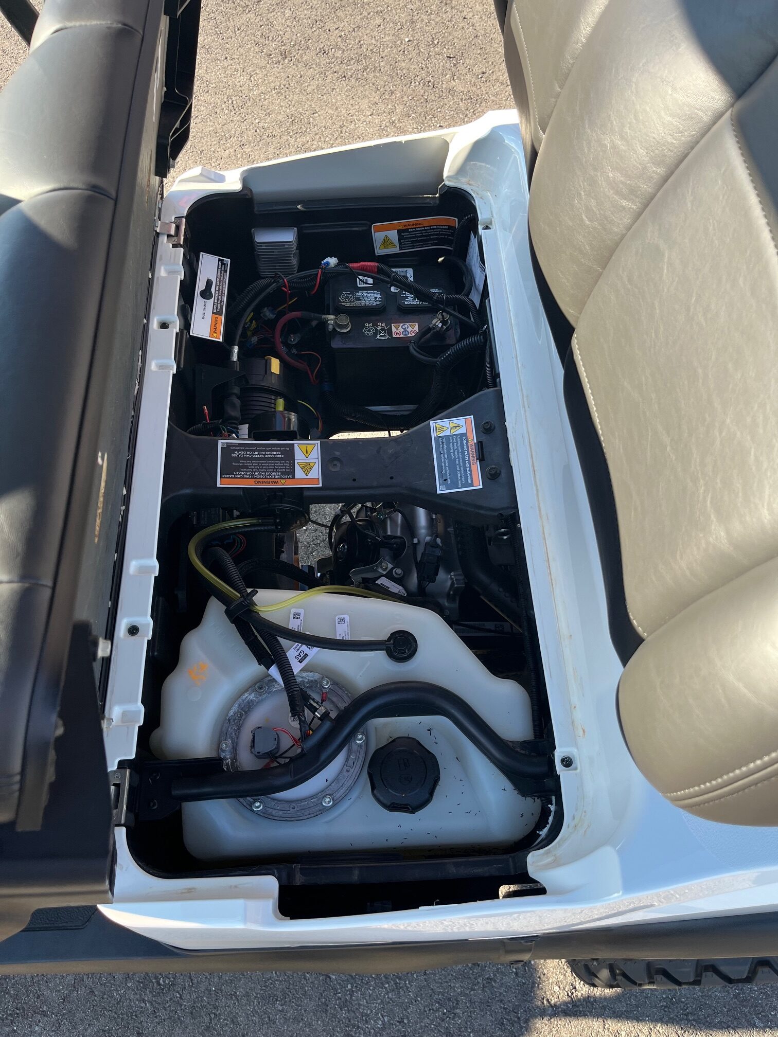 IMG_8485 2025 Club Car Tempo Golf Cart Gas EFI Lifted 4 Passenger