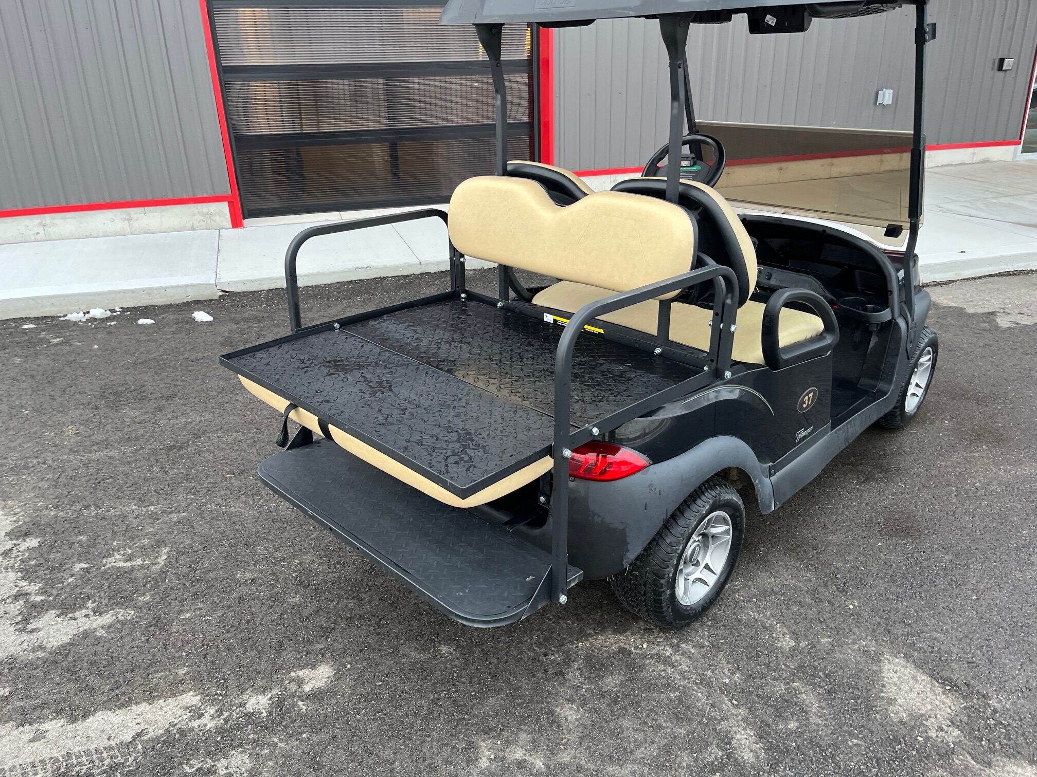 IMG_8494 2020 Club Car Tempo 48V Electric 4 Passenger Golf Cart Black