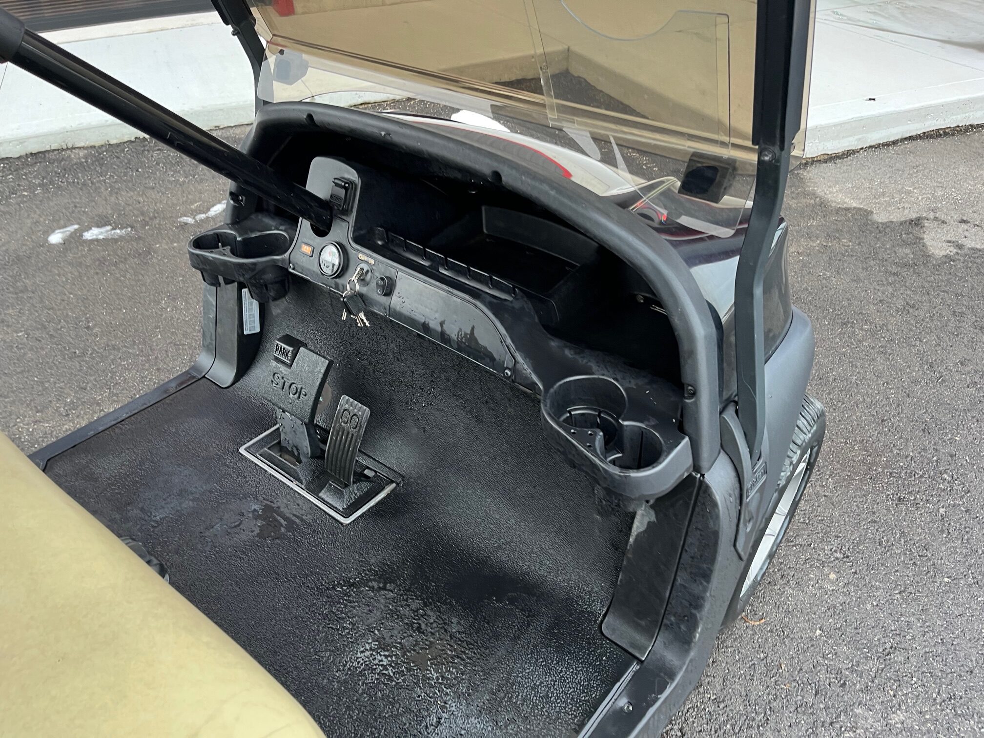 IMG_8495 2020 Club Car Tempo 48V Electric 4 Passenger Golf Cart Black