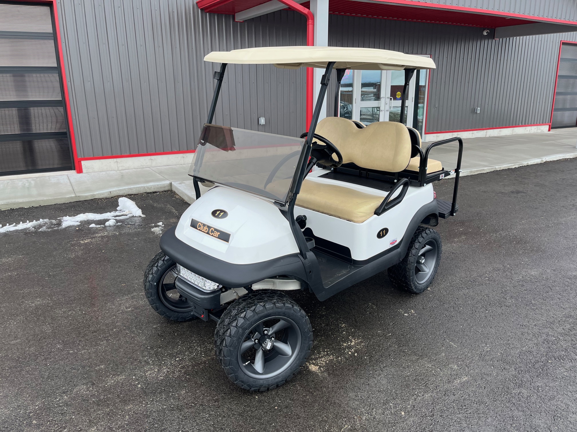 IMG_8565 2017 Club Car Precedent Gas EFI Lifted 4 Passenger