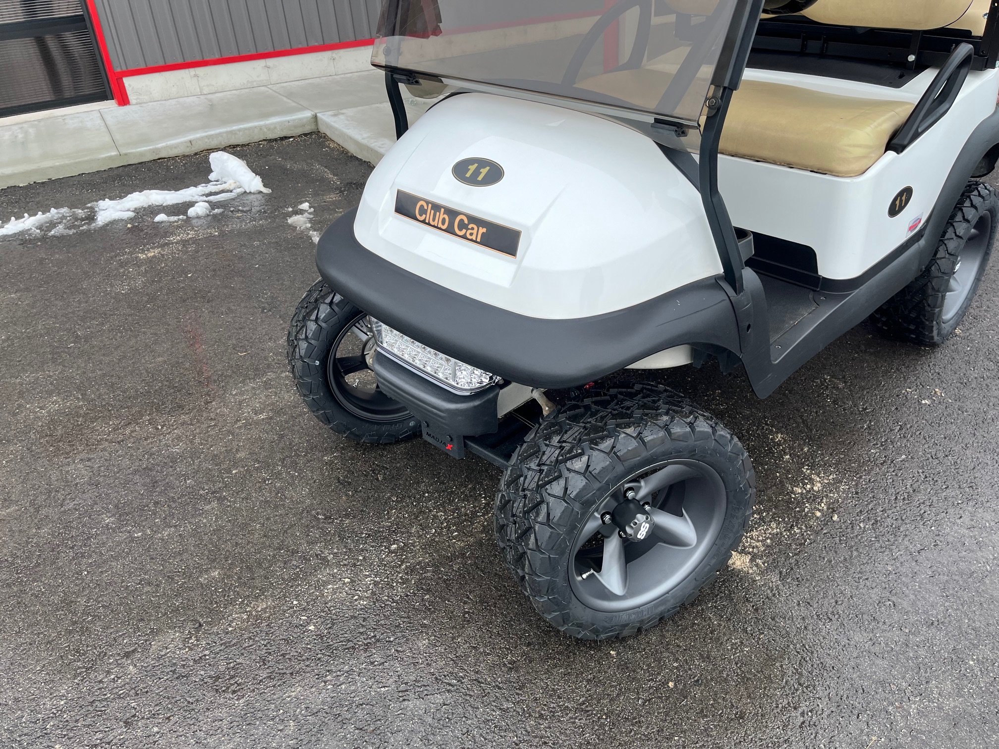 IMG_8567 2017 Club Car Precedent Gas EFI Lifted 4 Passenger