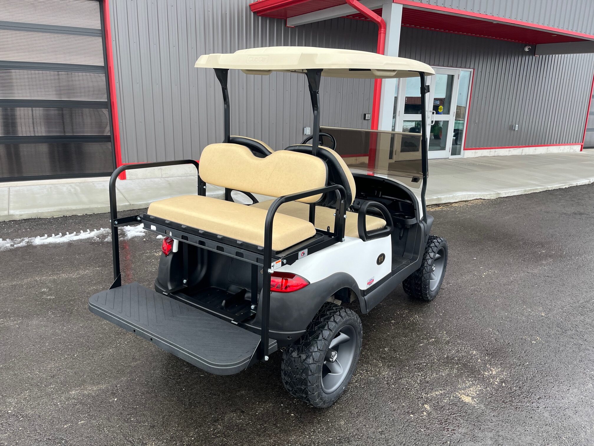 IMG_8572 2017 Club Car Precedent Gas EFI Lifted 4 Passenger