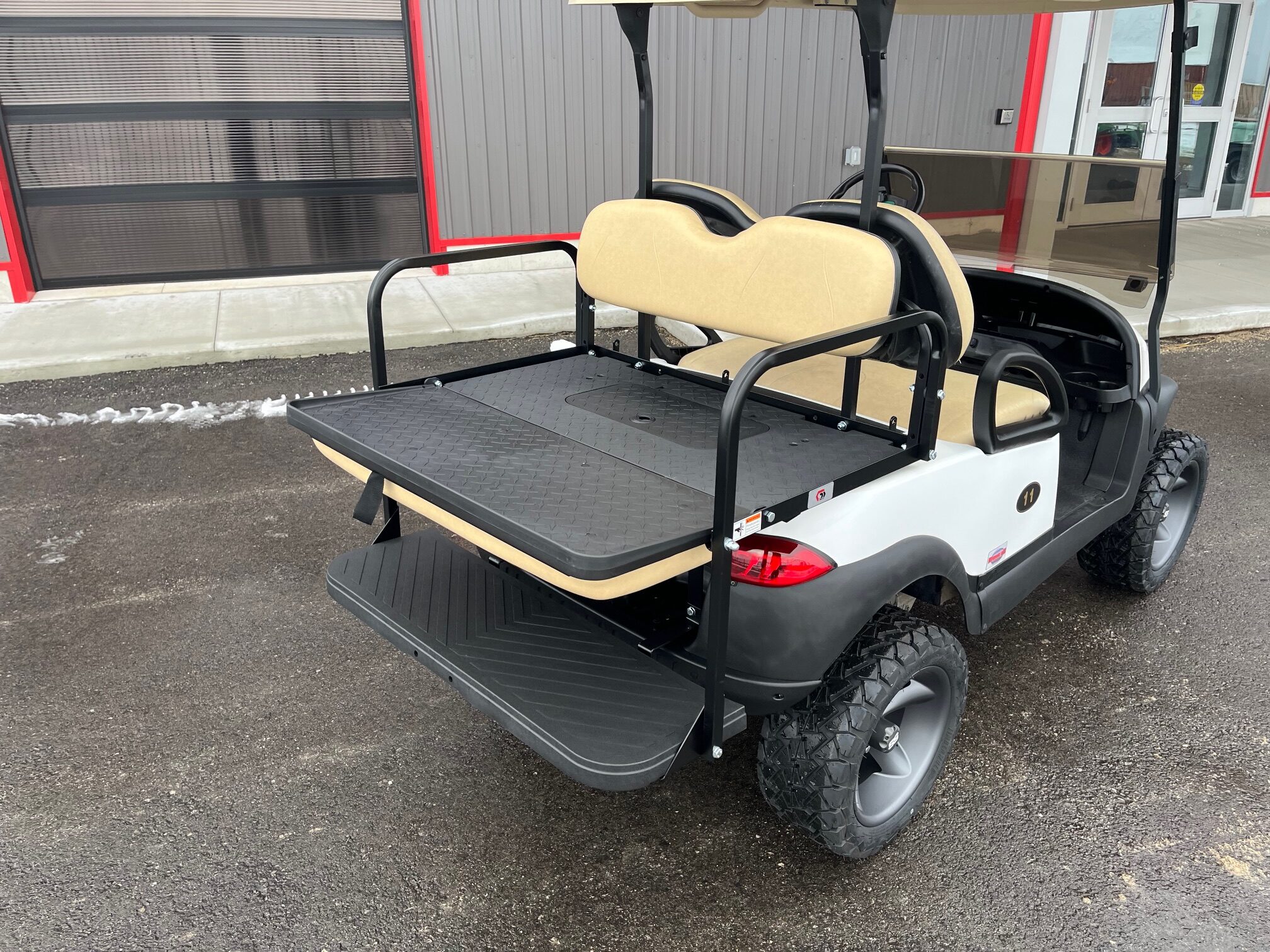 IMG_8573 2017 Club Car Precedent Gas EFI Lifted 4 Passenger