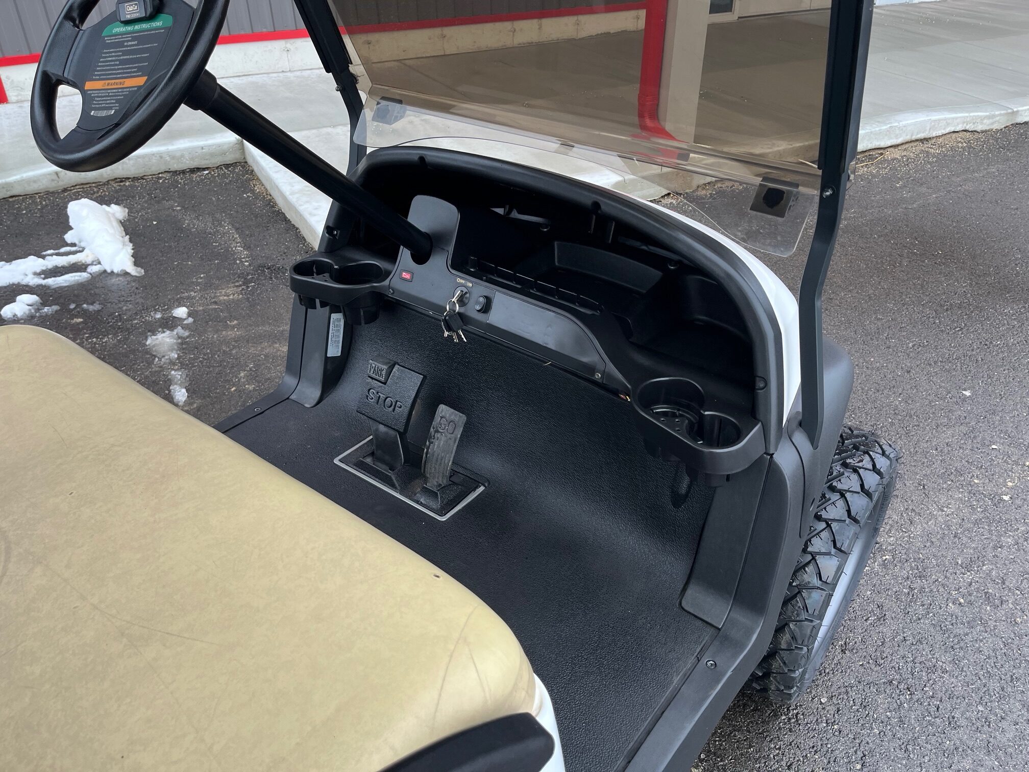 IMG_8574 2017 Club Car Precedent Gas EFI Lifted 4 Passenger