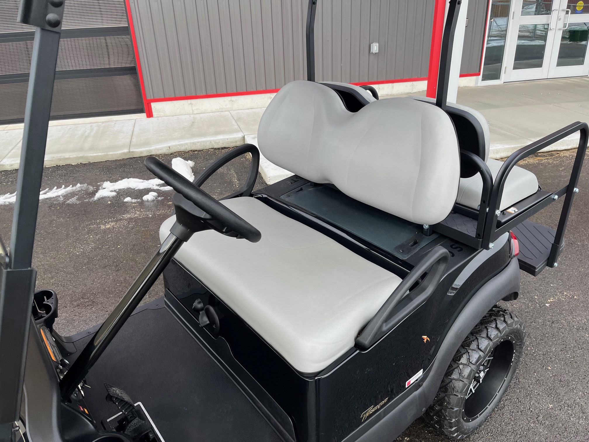 IMG_8591 2025 Club Car Tempo Golf Cart Gas EFI Lifted 4 Passenger