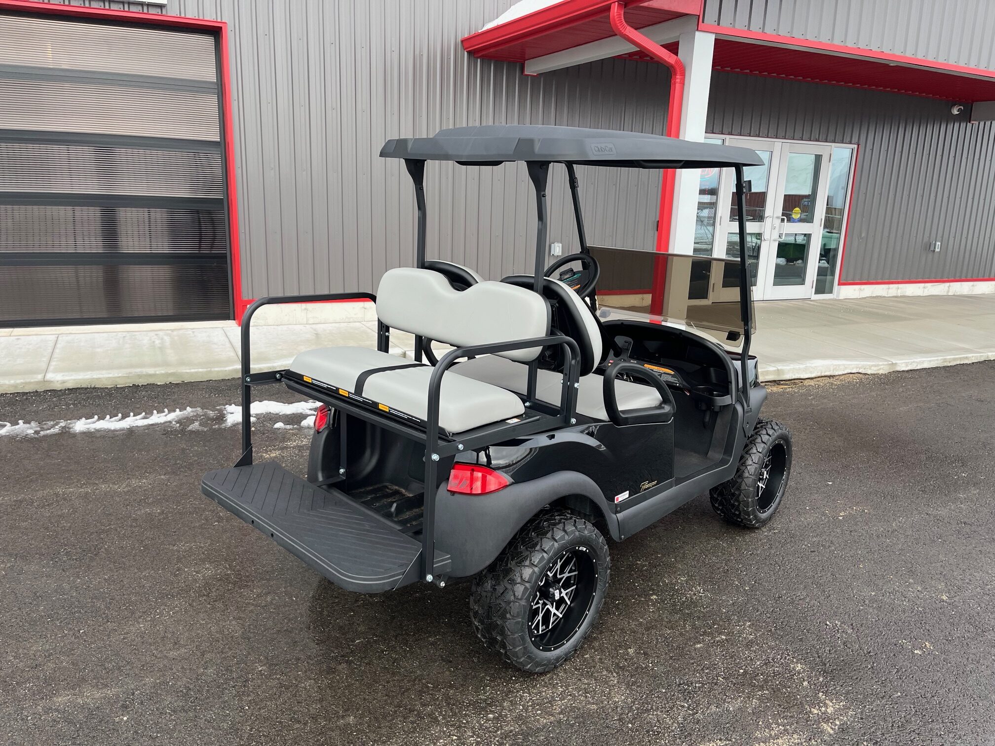 IMG_8593 2025 Club Car Tempo Golf Cart Gas EFI Lifted 4 Passenger