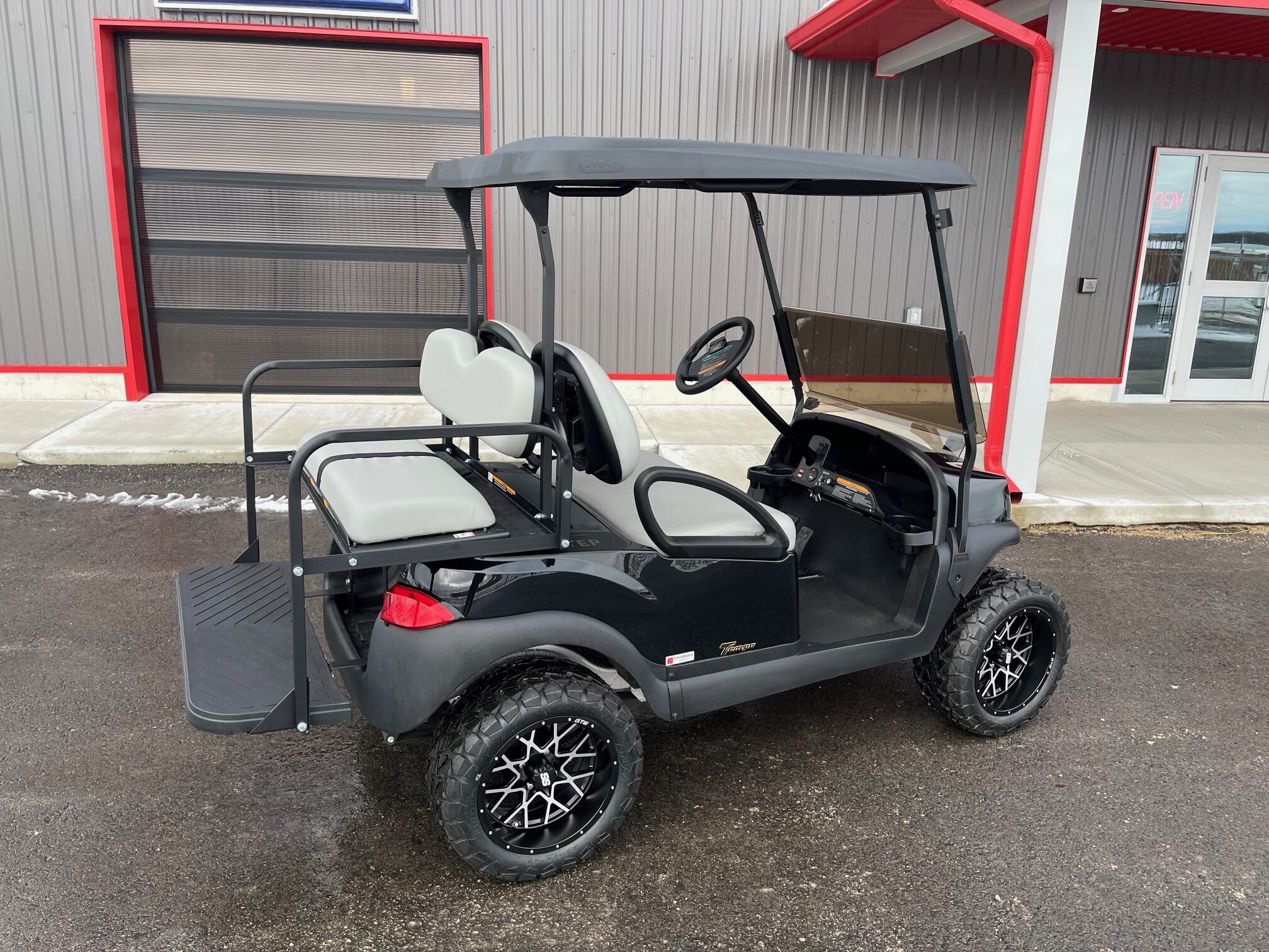IMG_8594 2025 Club Car Tempo Golf Cart Gas EFI Lifted 4 Passenger