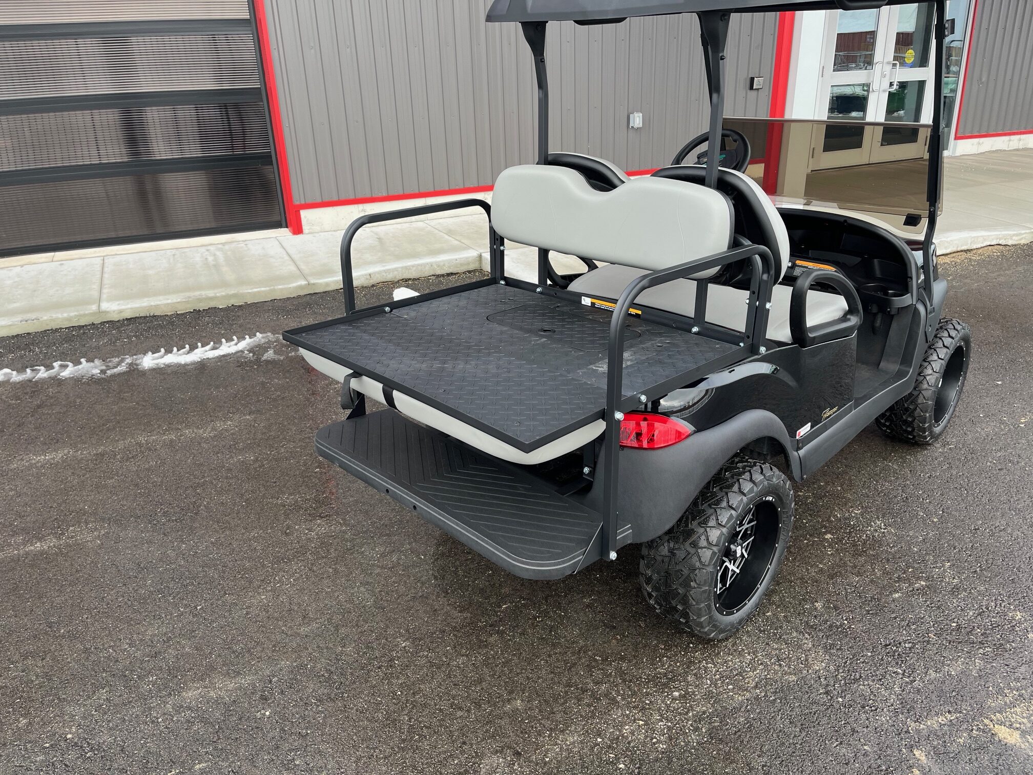 IMG_8595 2025 Club Car Tempo Golf Cart Gas EFI Lifted 4 Passenger
