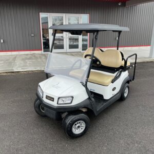 2021 Club Car Tempo White 48V Electric 4 Passenger Golf Cart