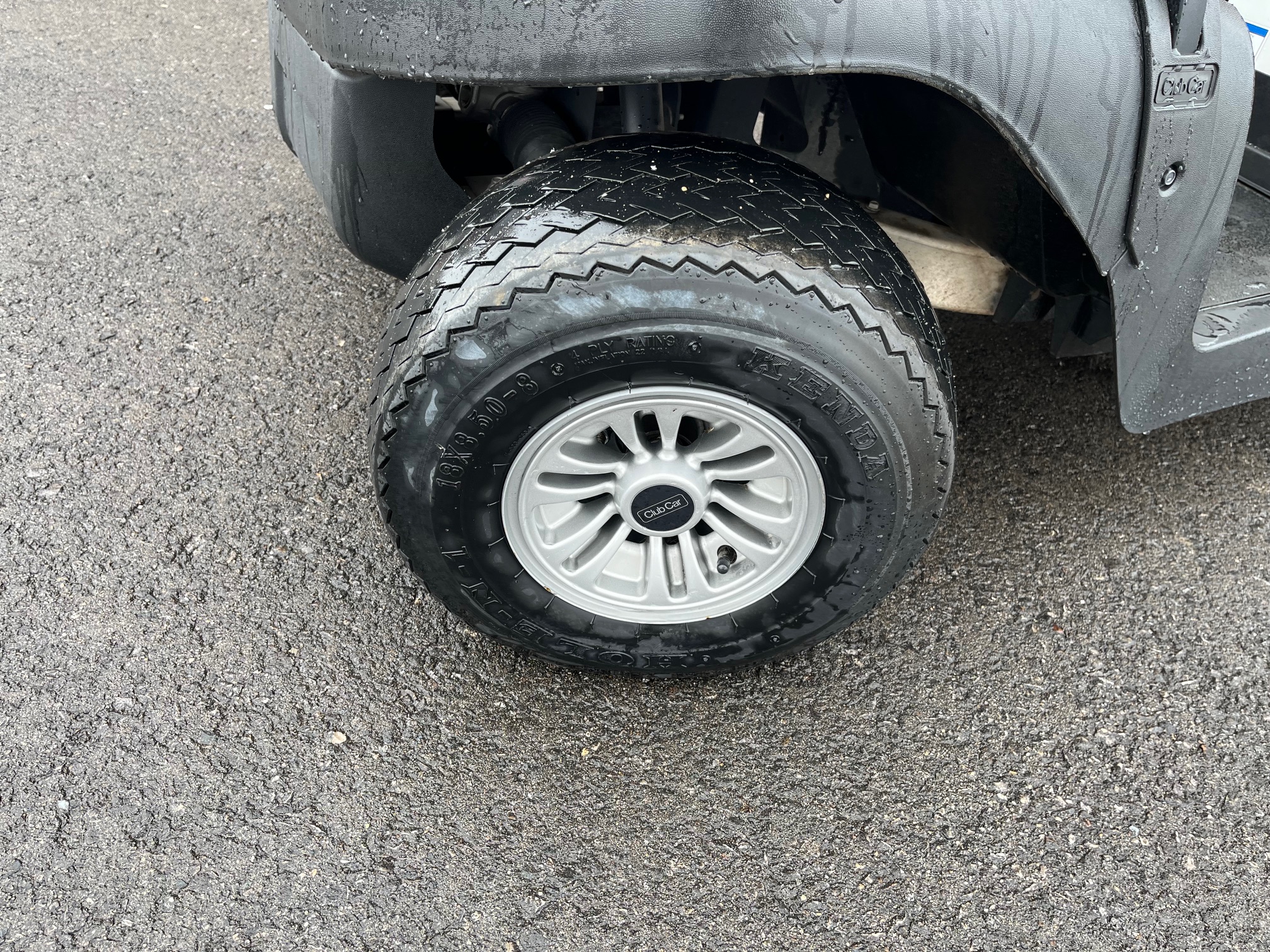 IMG_8640 2021 Club Car Tempo White 48V Electric 4 Passenger Golf Cart